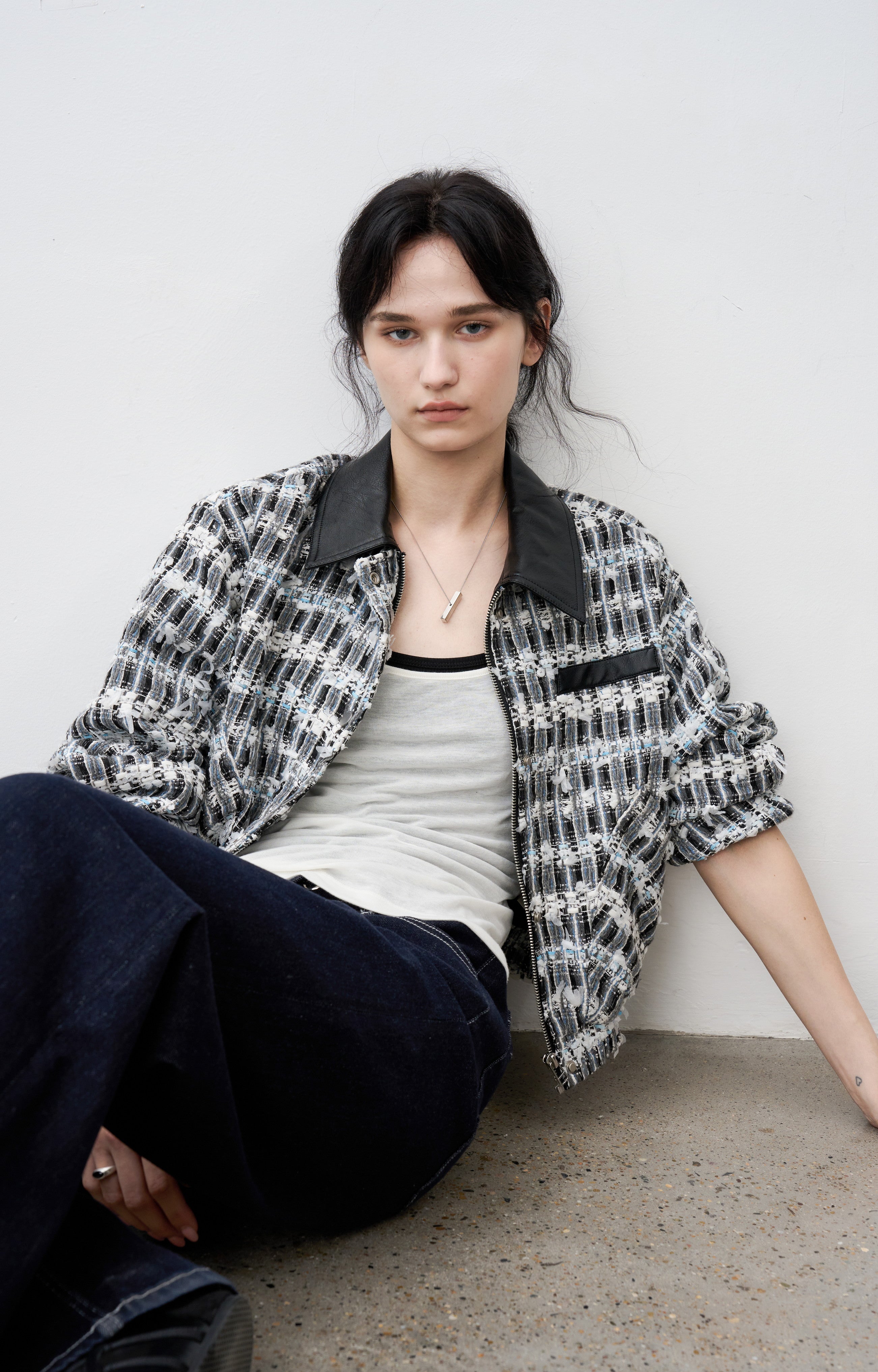 EDGE LEATHER FRAGRANCE JACKET / エッジレザーフレグランスジャケット