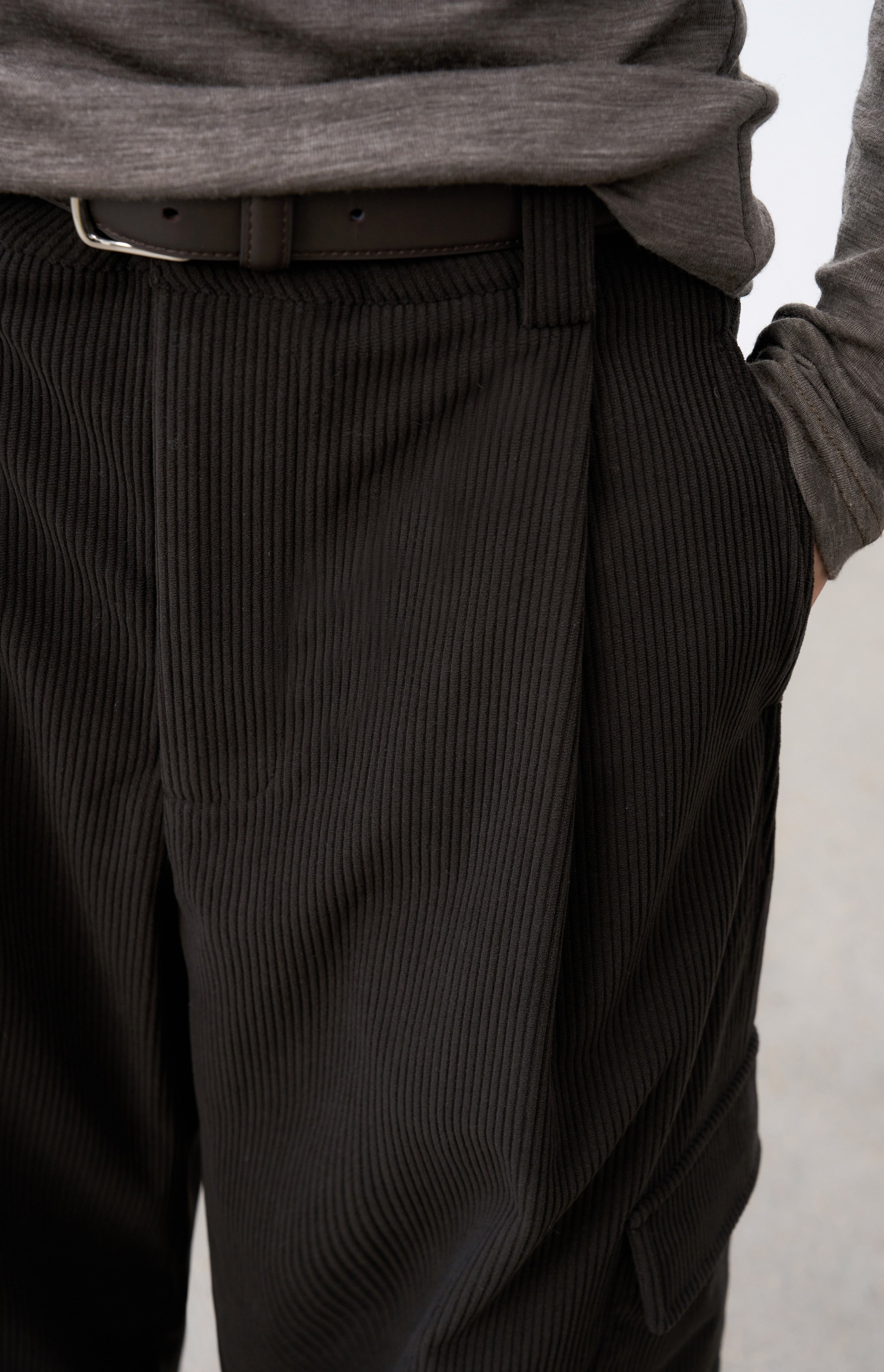 CORDUROY CARGO PANTS