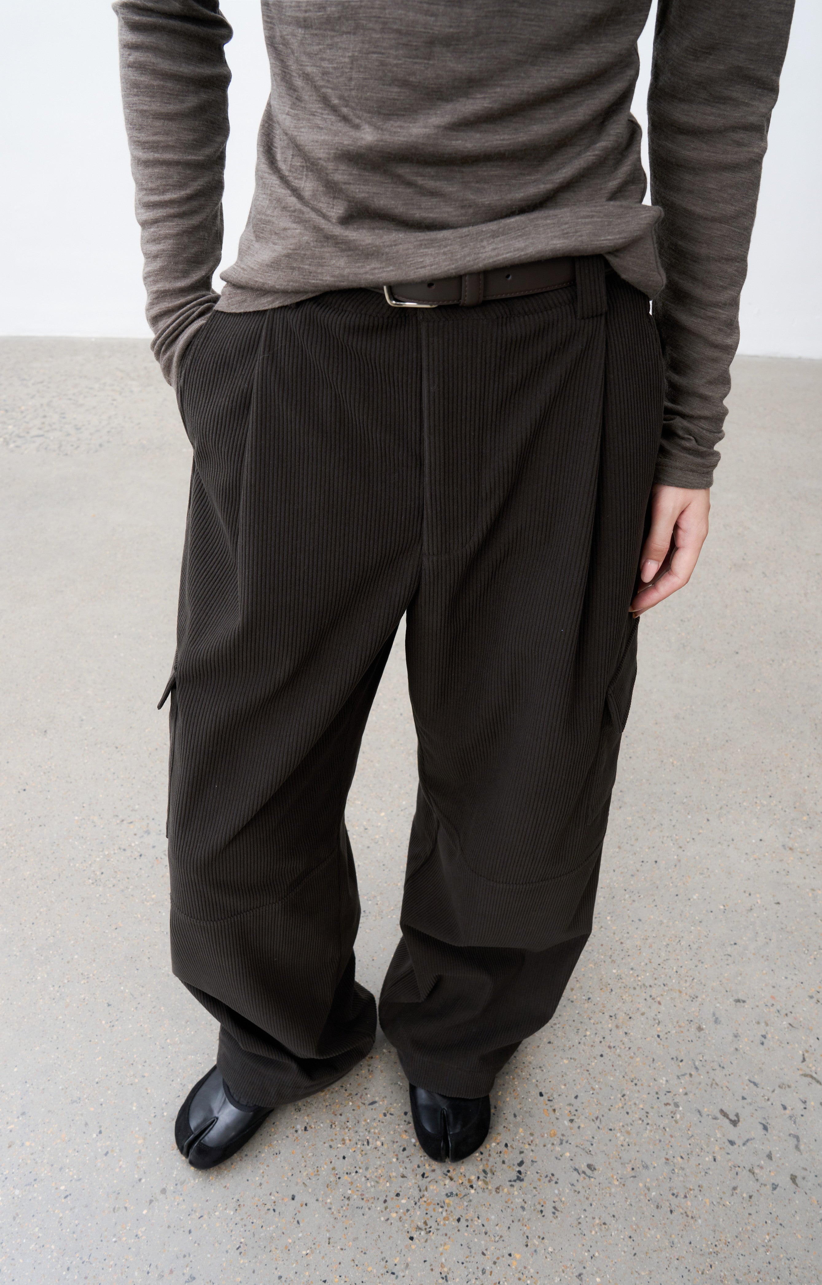 CORDUROY CARGO PANTS