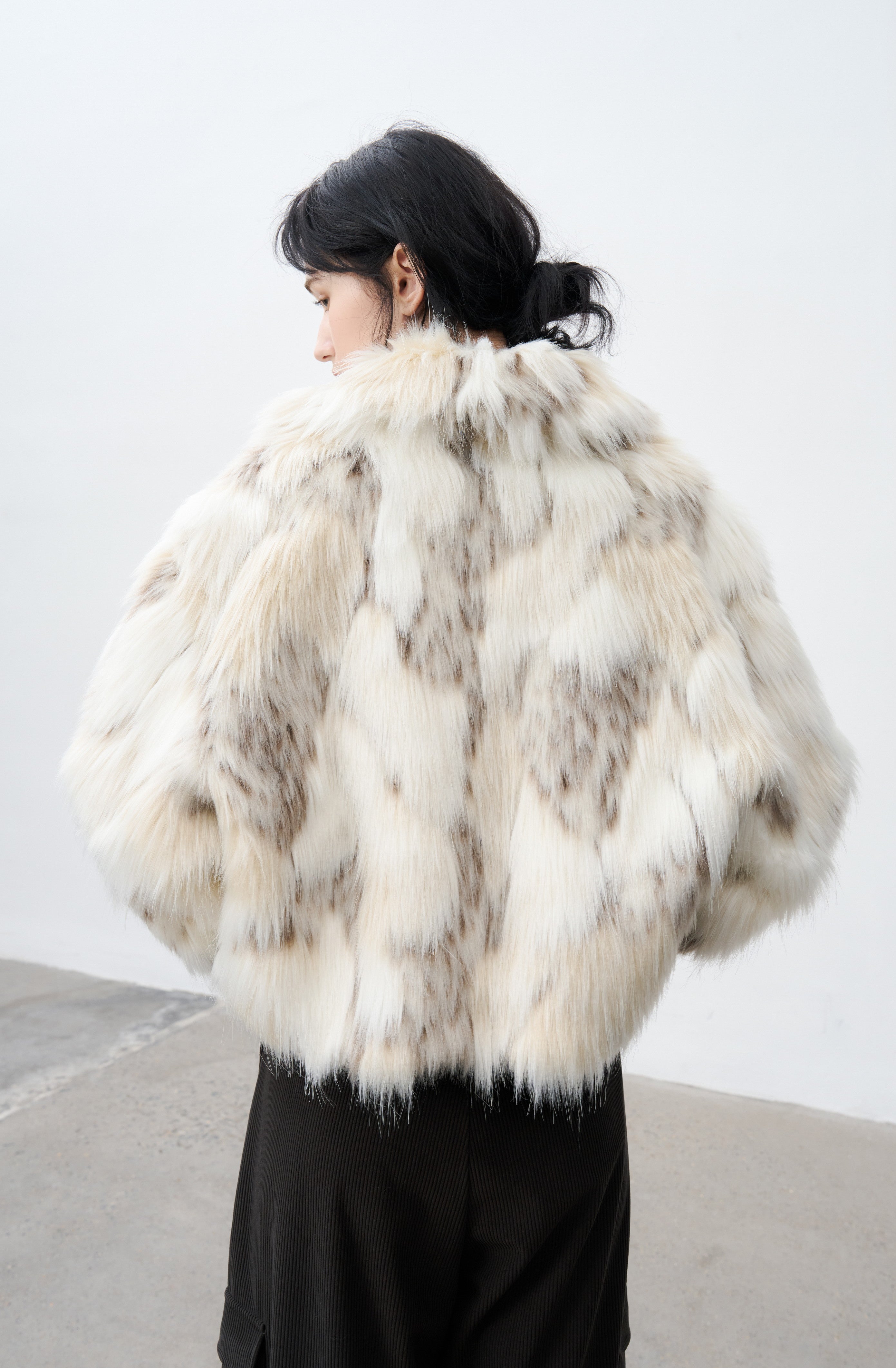MULTI TONE FUR JACKET / マルチトーンファージャケット
