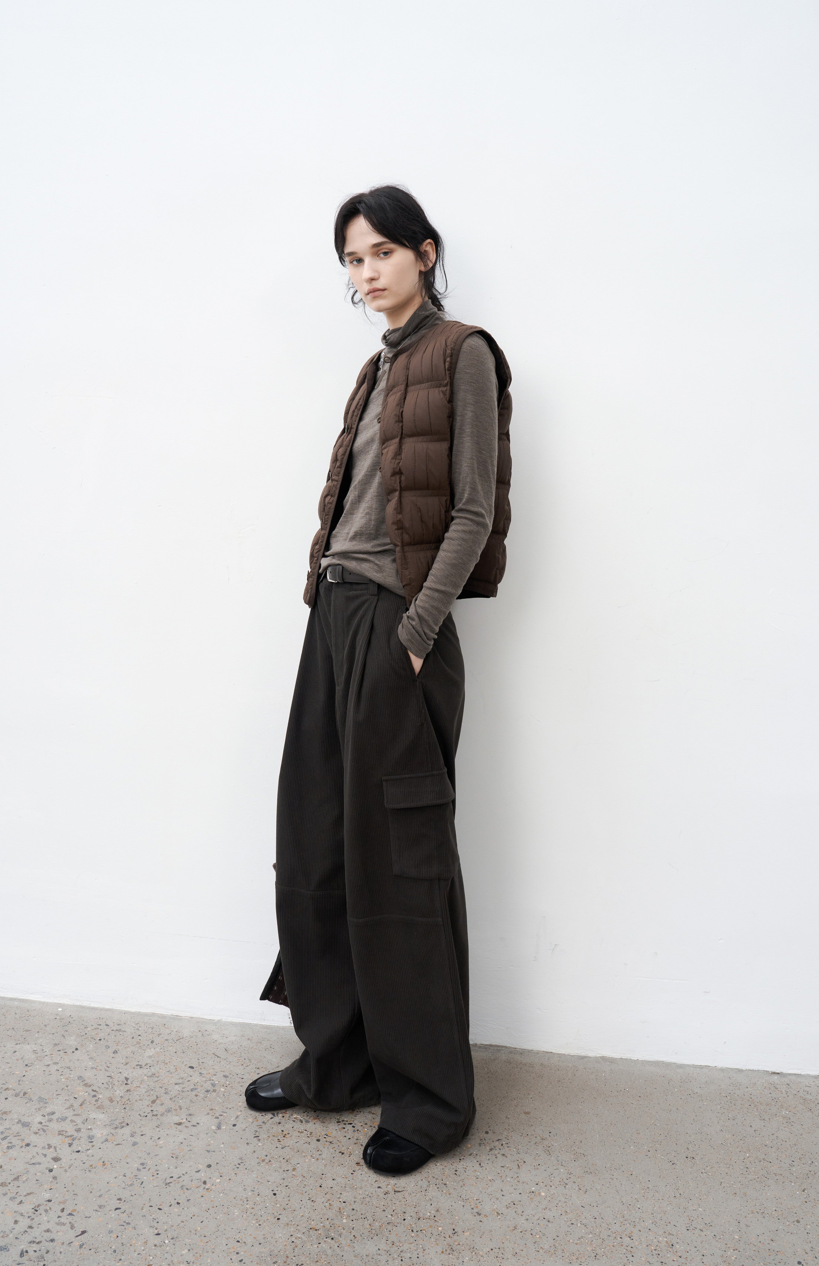 CORDUROY CARGO PANTS