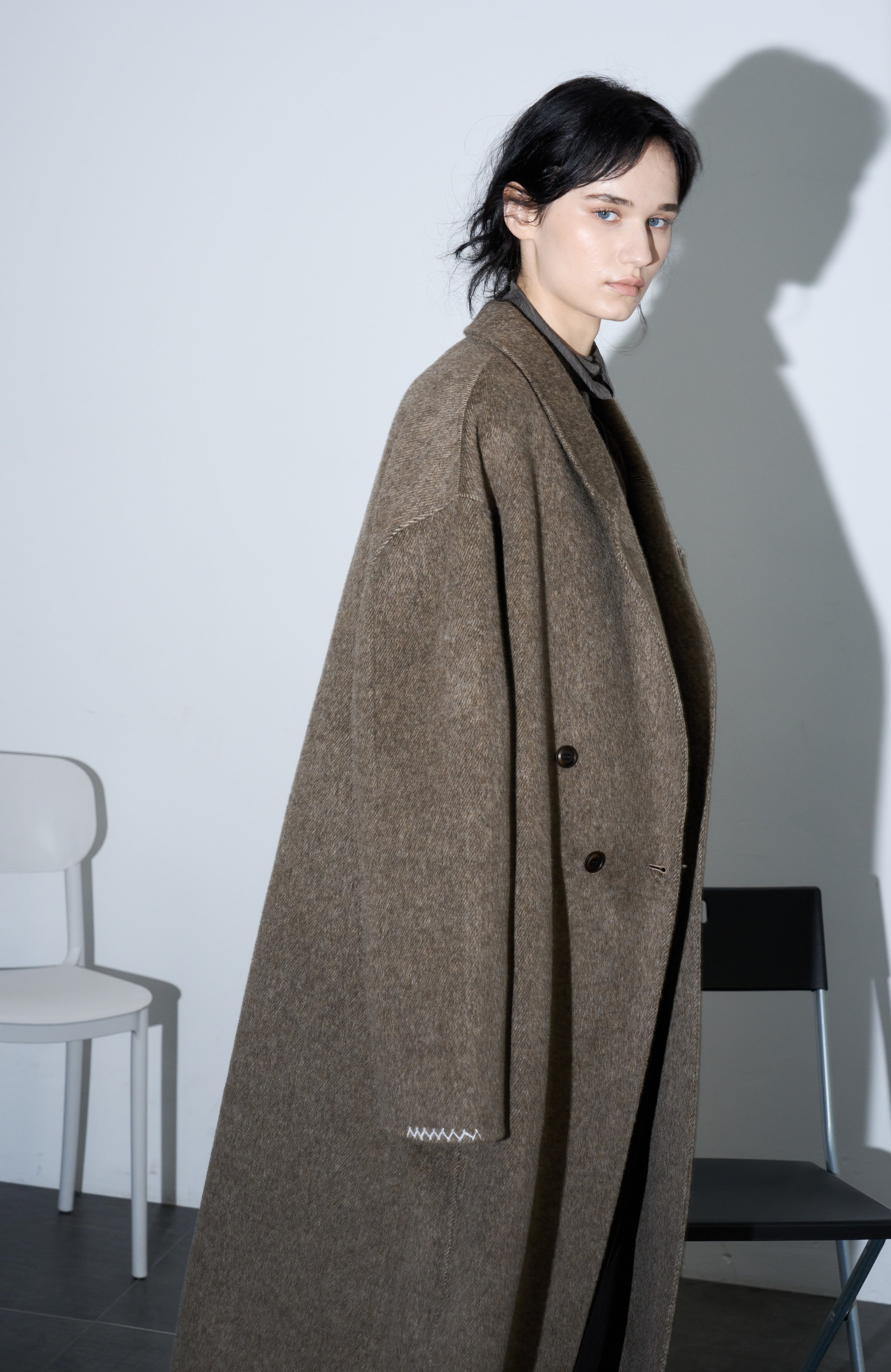 SOFT FURRY WOOL COAT / 소프트 파리 울 코트