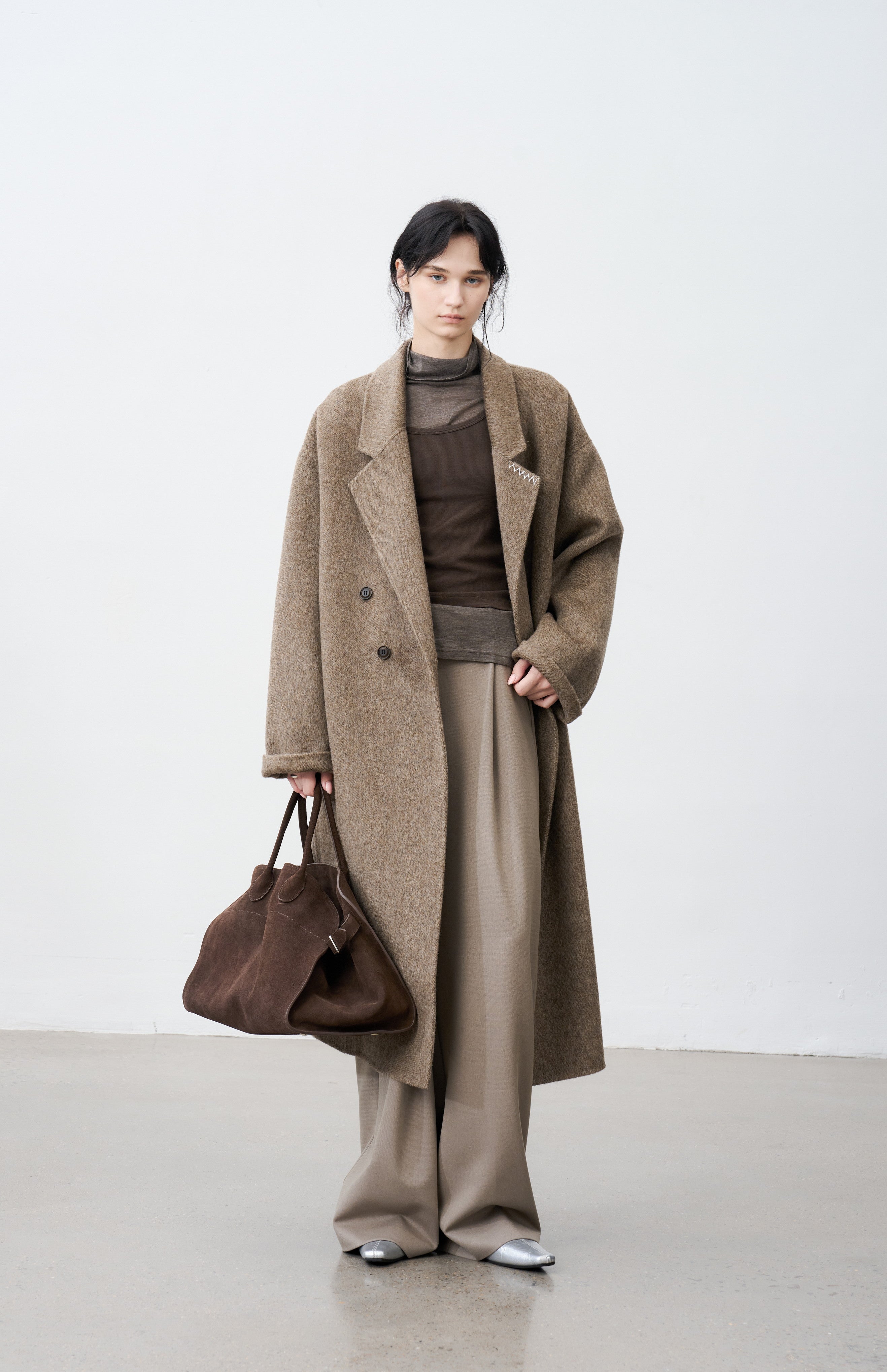 SOFT FURRY WOOL COAT / 소프트 파리 울 코트