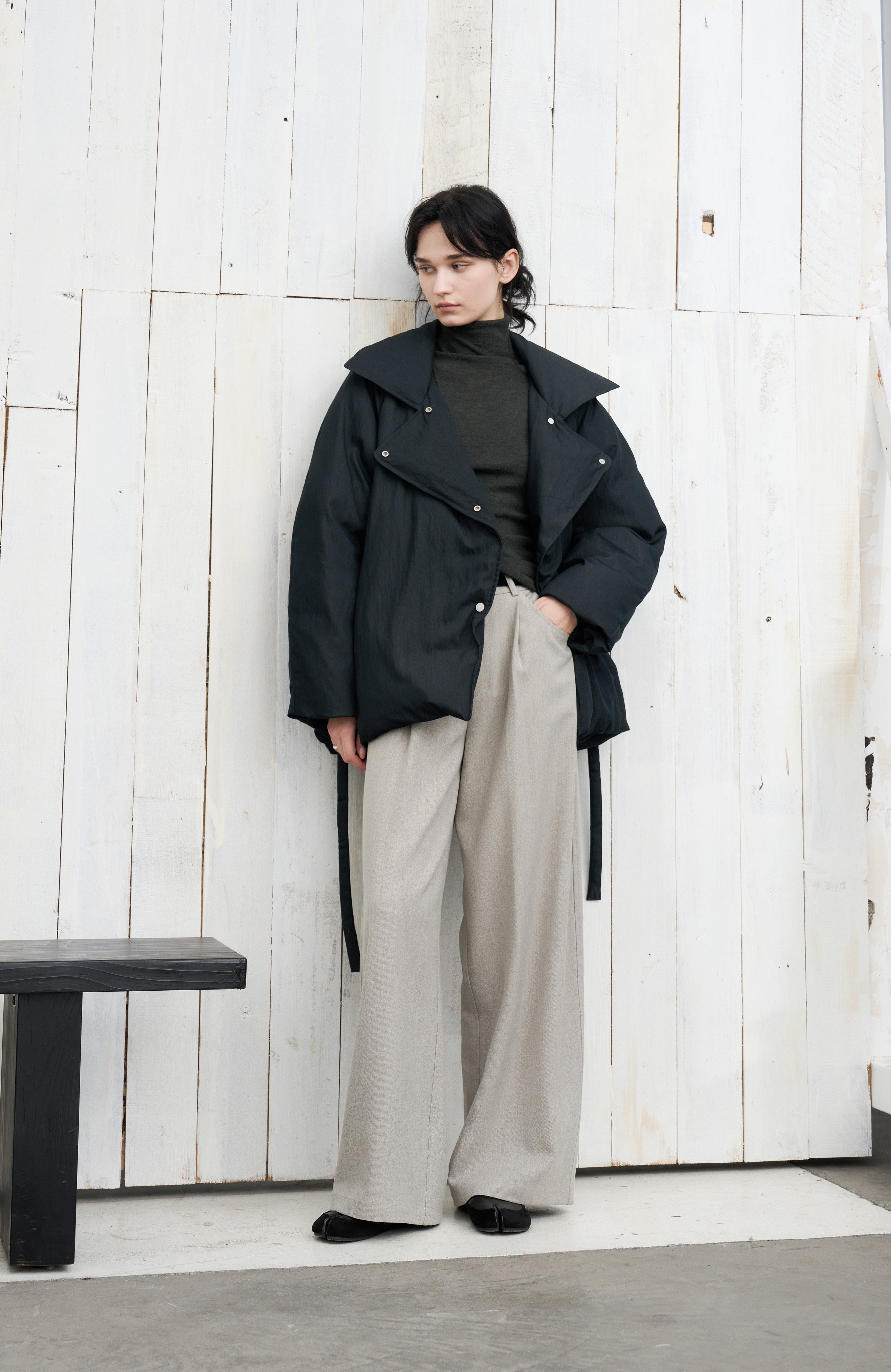 WARM COLOR CURVE PANTS / 웜 컬러 커브 팬츠