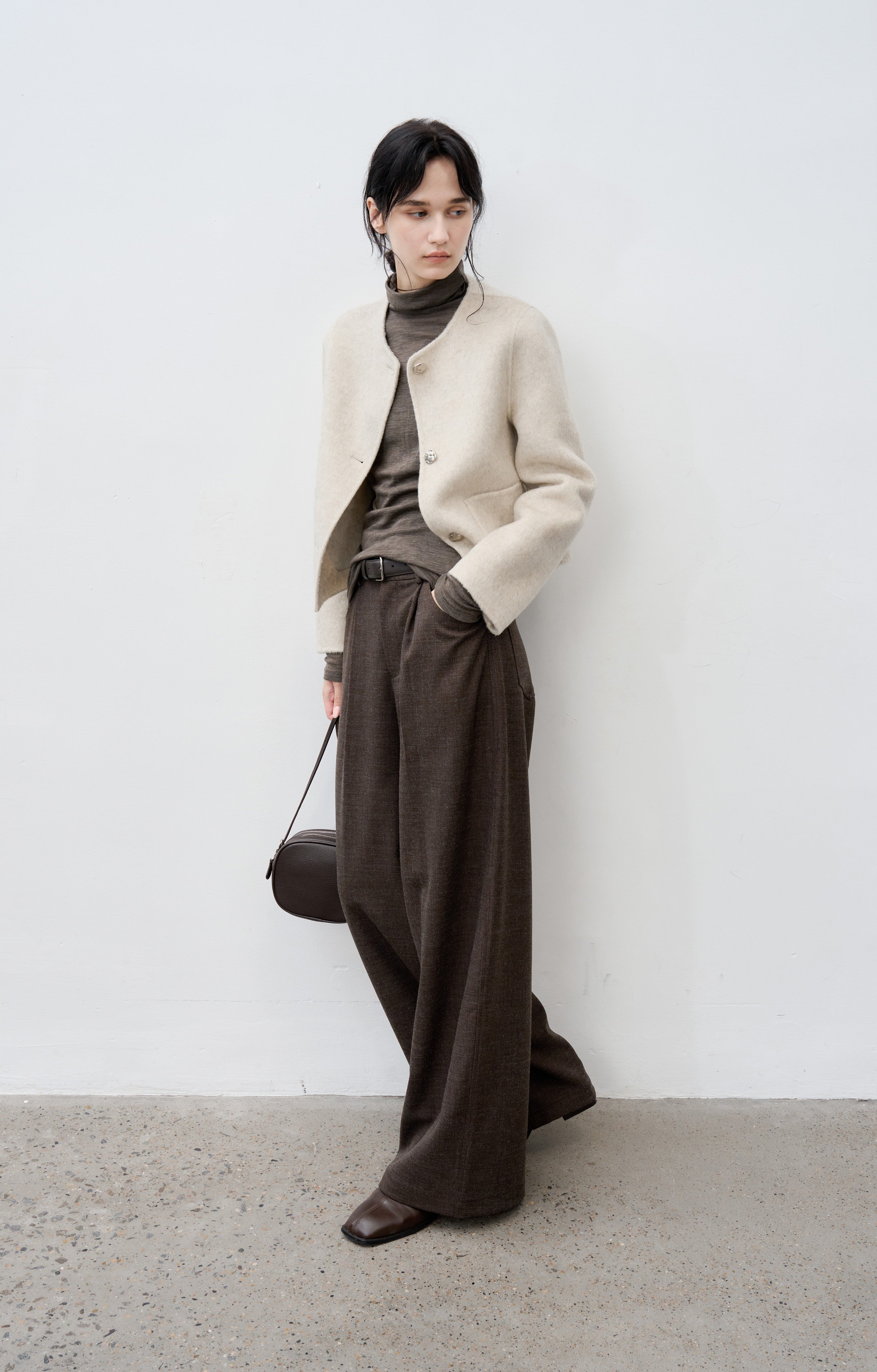 CLASSIC WOOL SHORT COAT / クラシックウールショートコート
