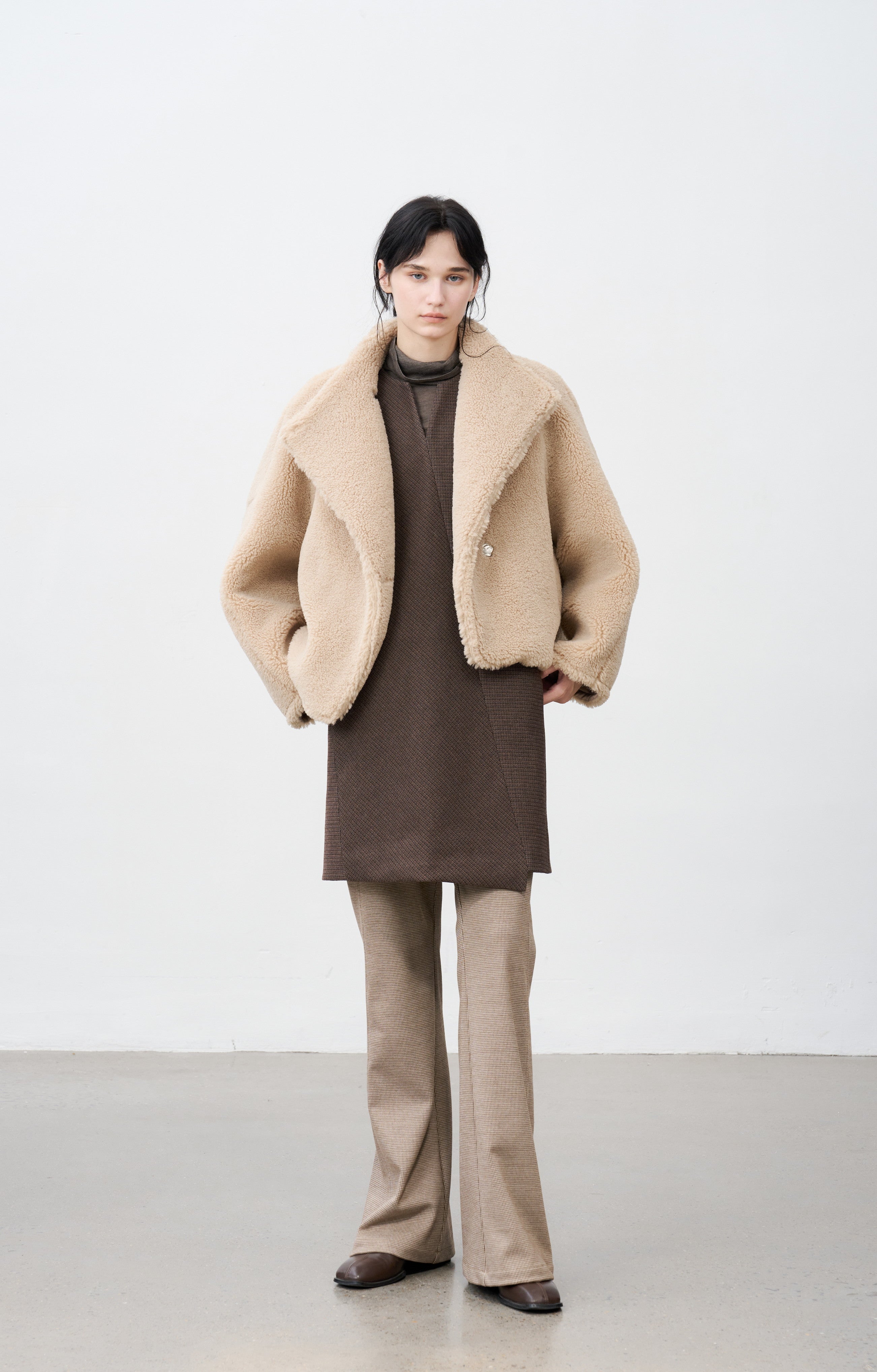 WARM LAPEL BOA JACKET / ウォームラペルボアジャケット