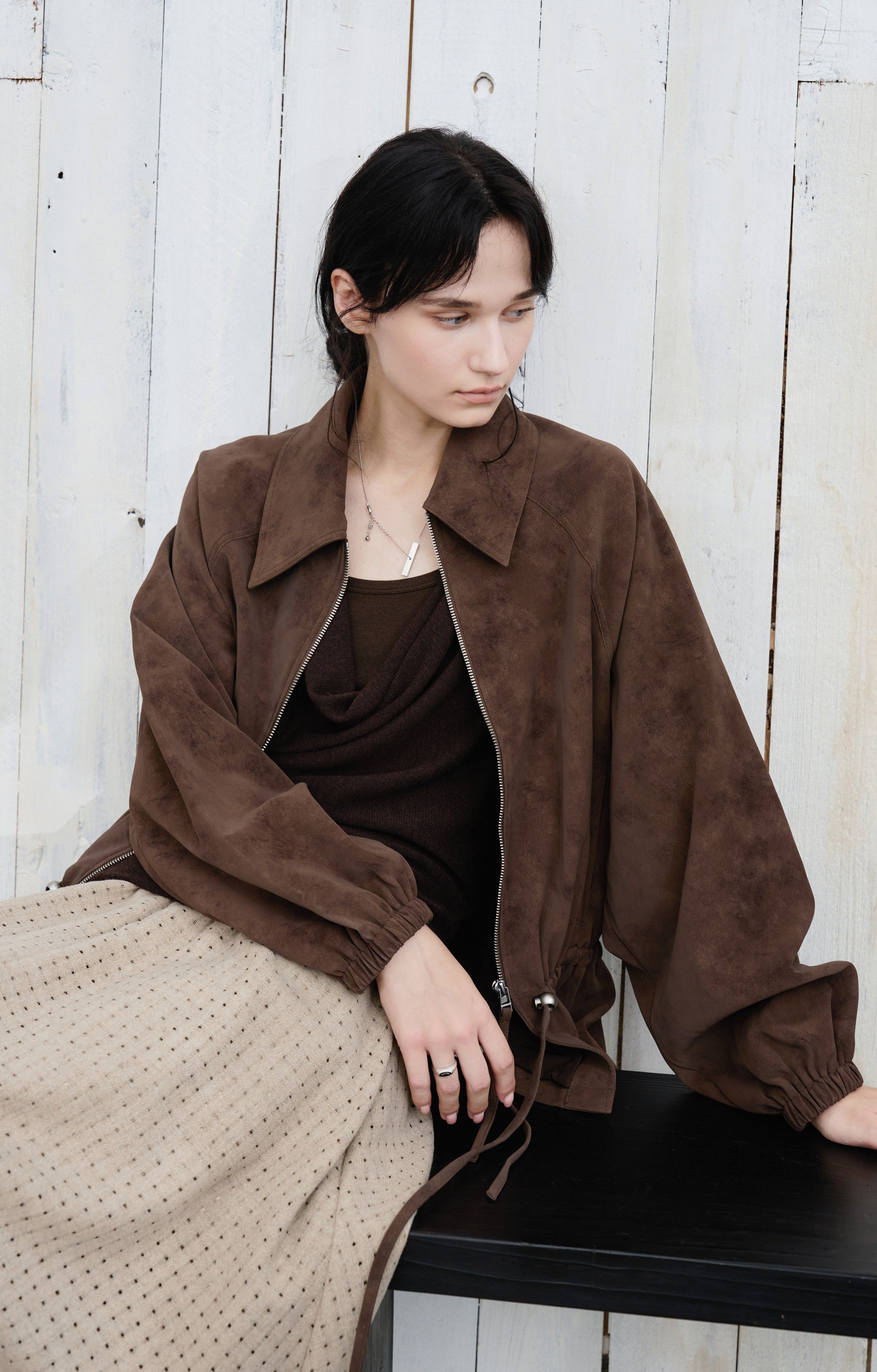 STRING MARK FLARE JACKET / ストリングマークフレアジャケット