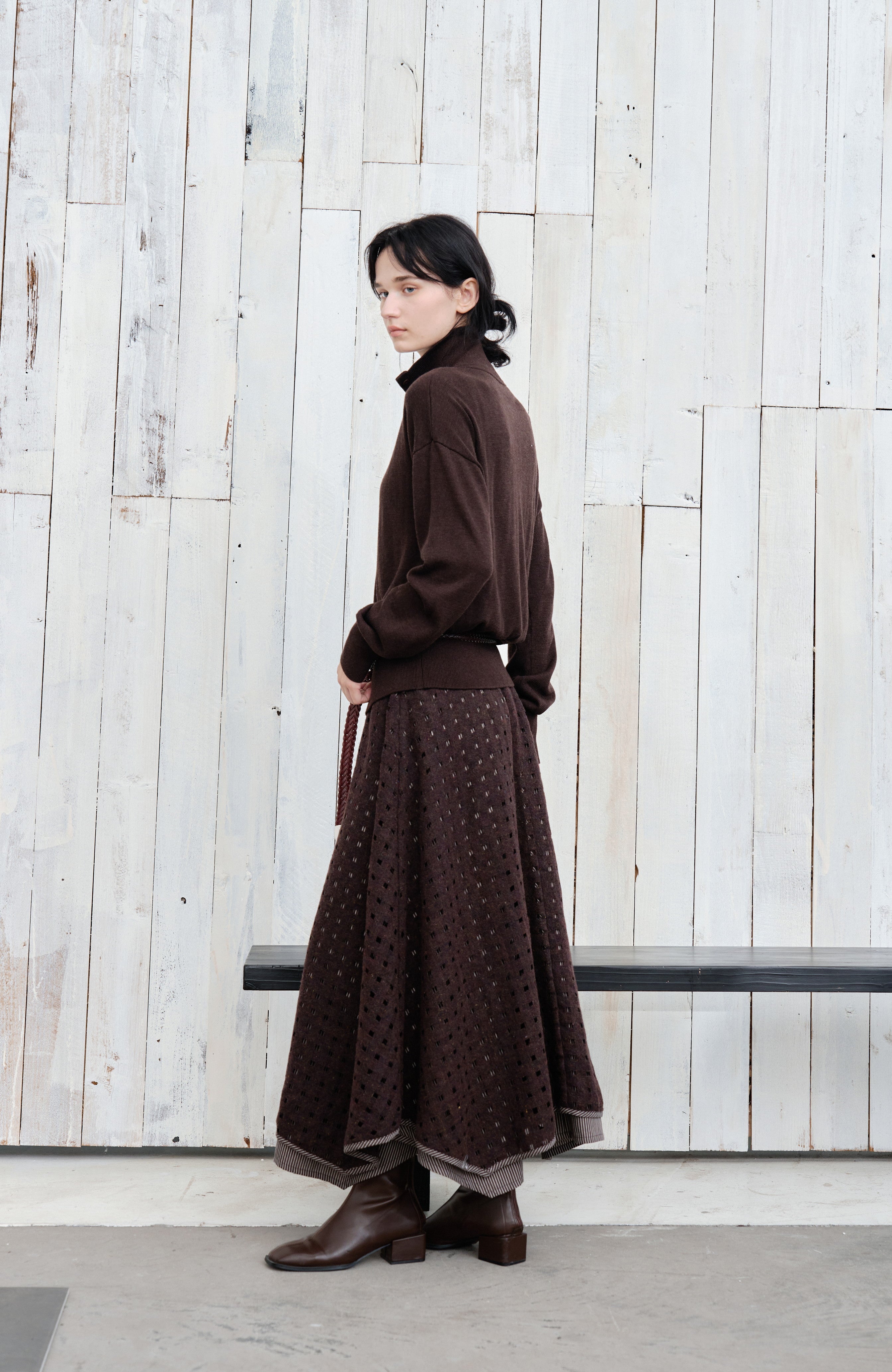 SOFT FIT TURTLE CARDIGAN / ソフトフィットタートルカーディガン