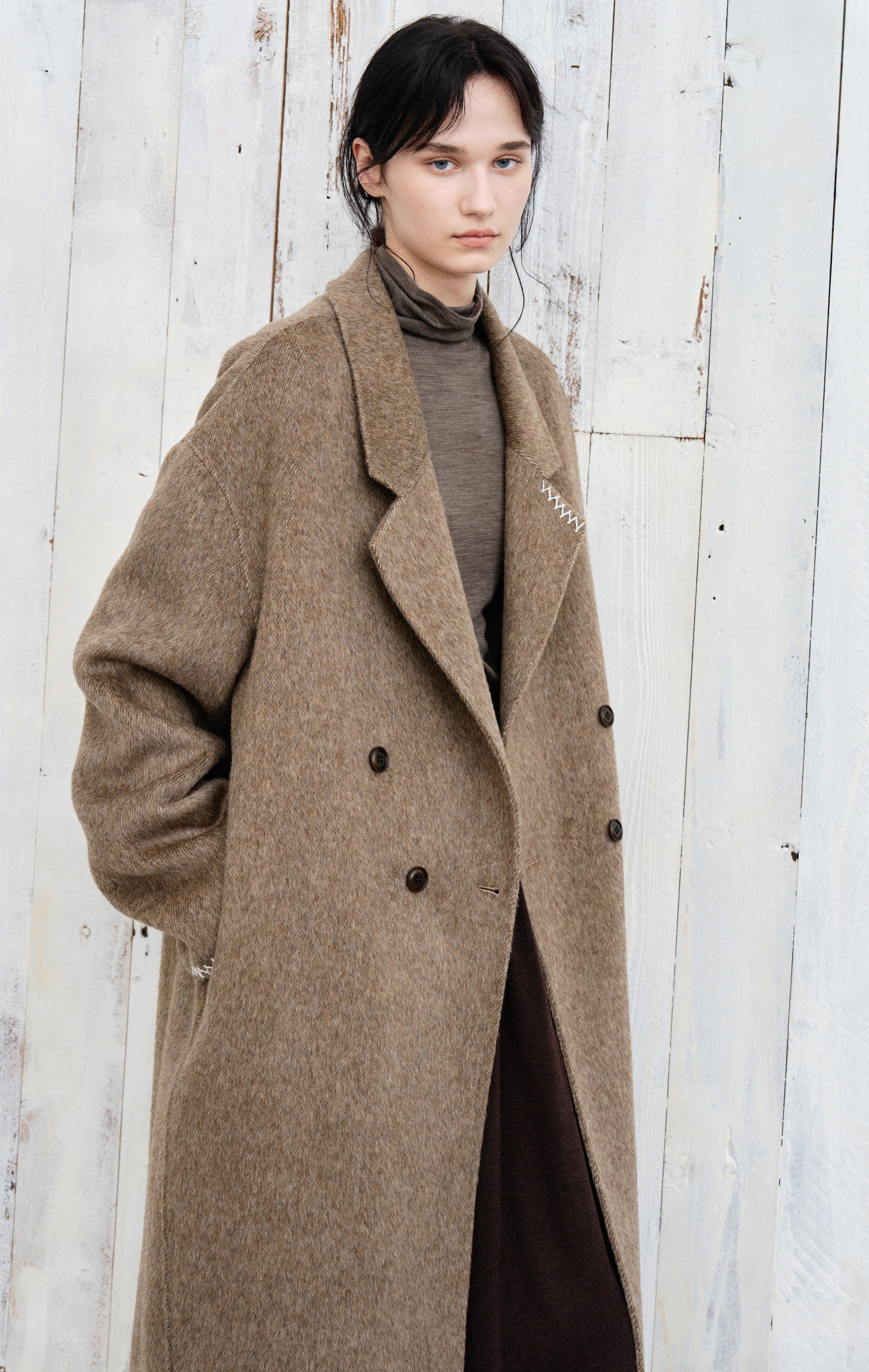 SOFT FURRY WOOL COAT / 소프트 파리 울 코트