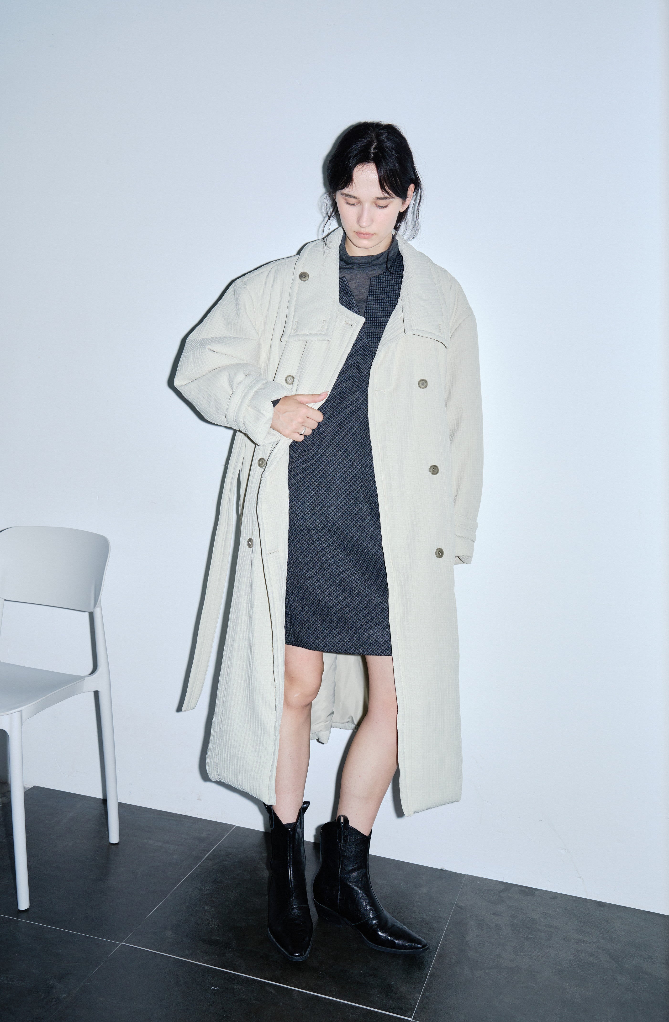 EDGE TEXTURE CLASSIC COAT / エッジテクスチャークラシックコート