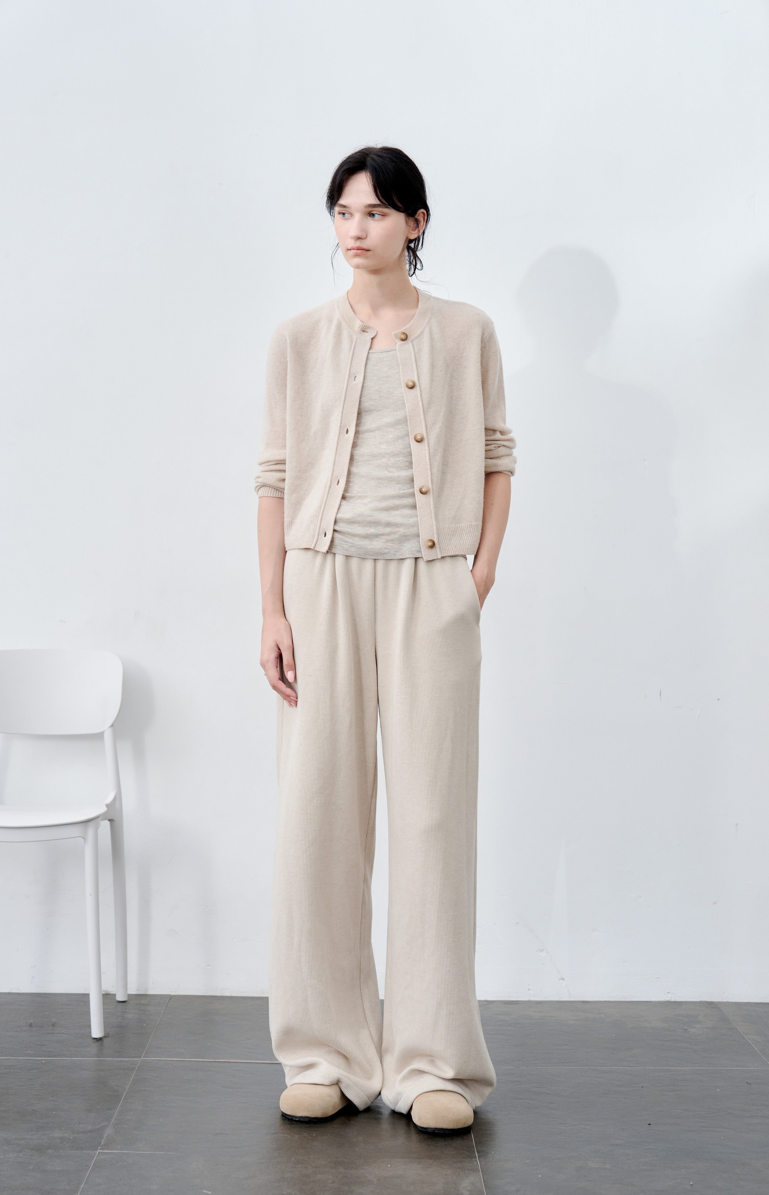 DRAPE WARM SWEATPANTS / ドレープウォームスウェットパンツ