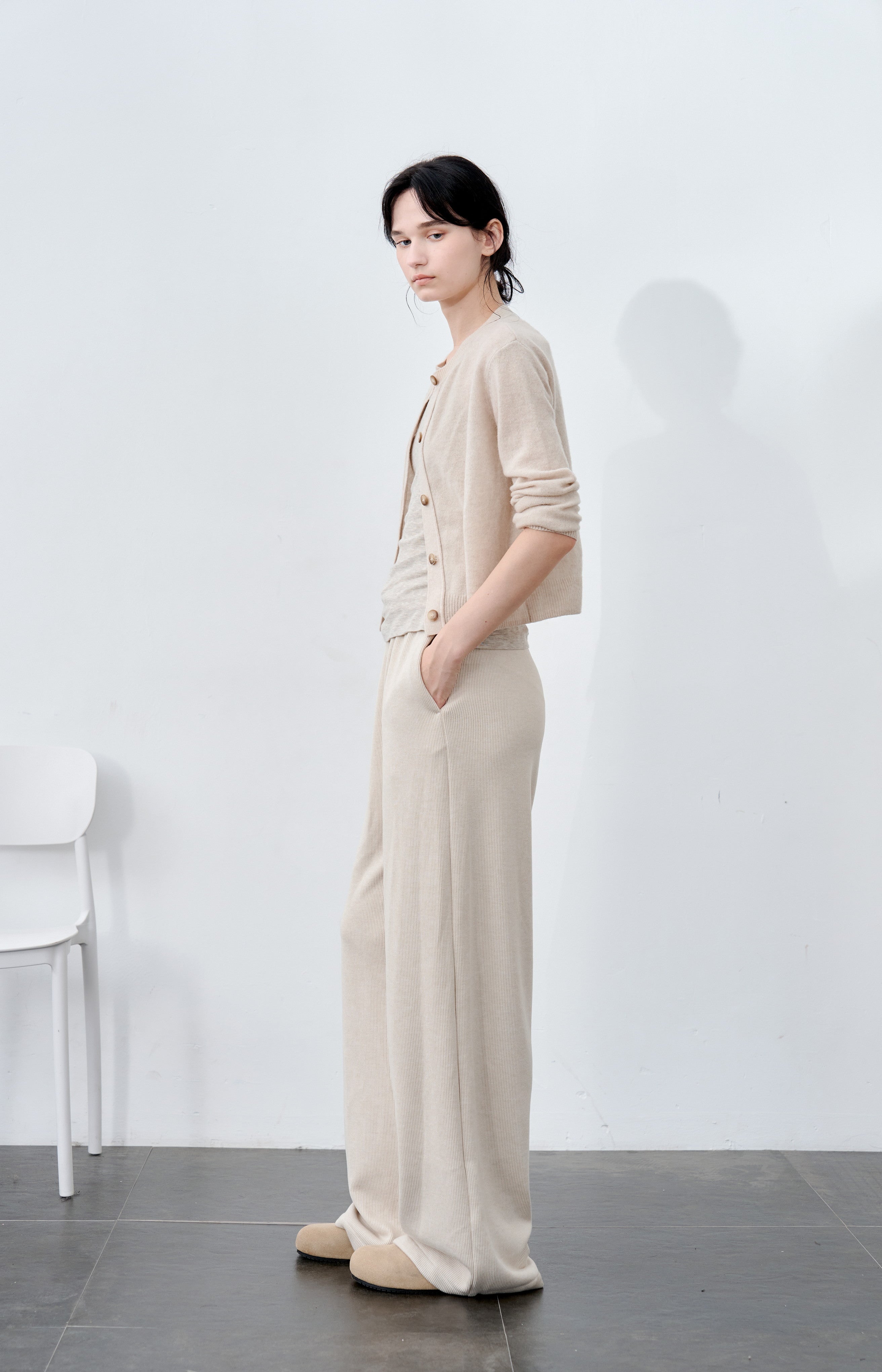 DRAPE WARM SWEATPANTS / ドレープウォームスウェットパンツ