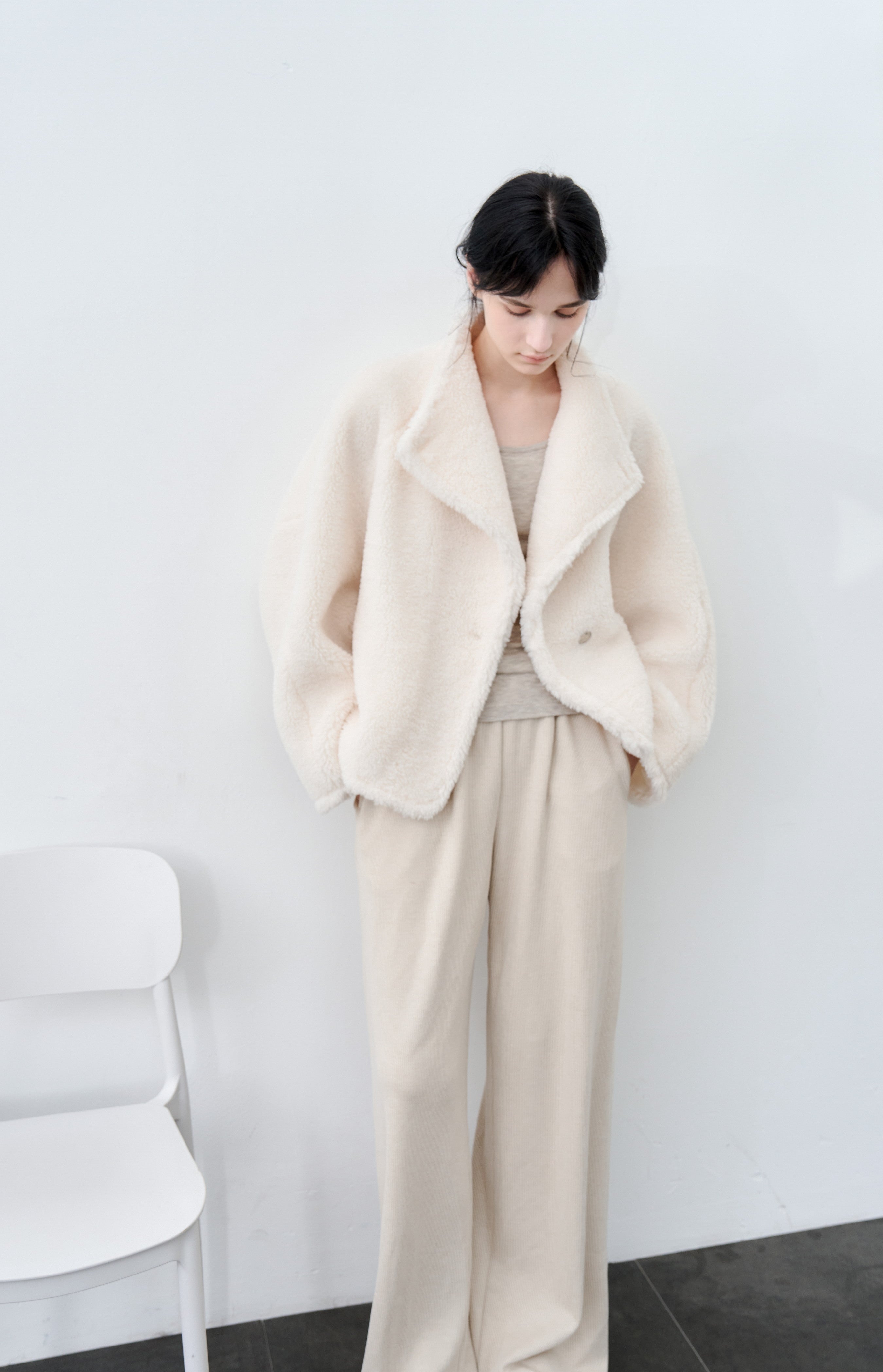DRAPE WARM SWEATPANTS / ドレープウォームスウェットパンツ