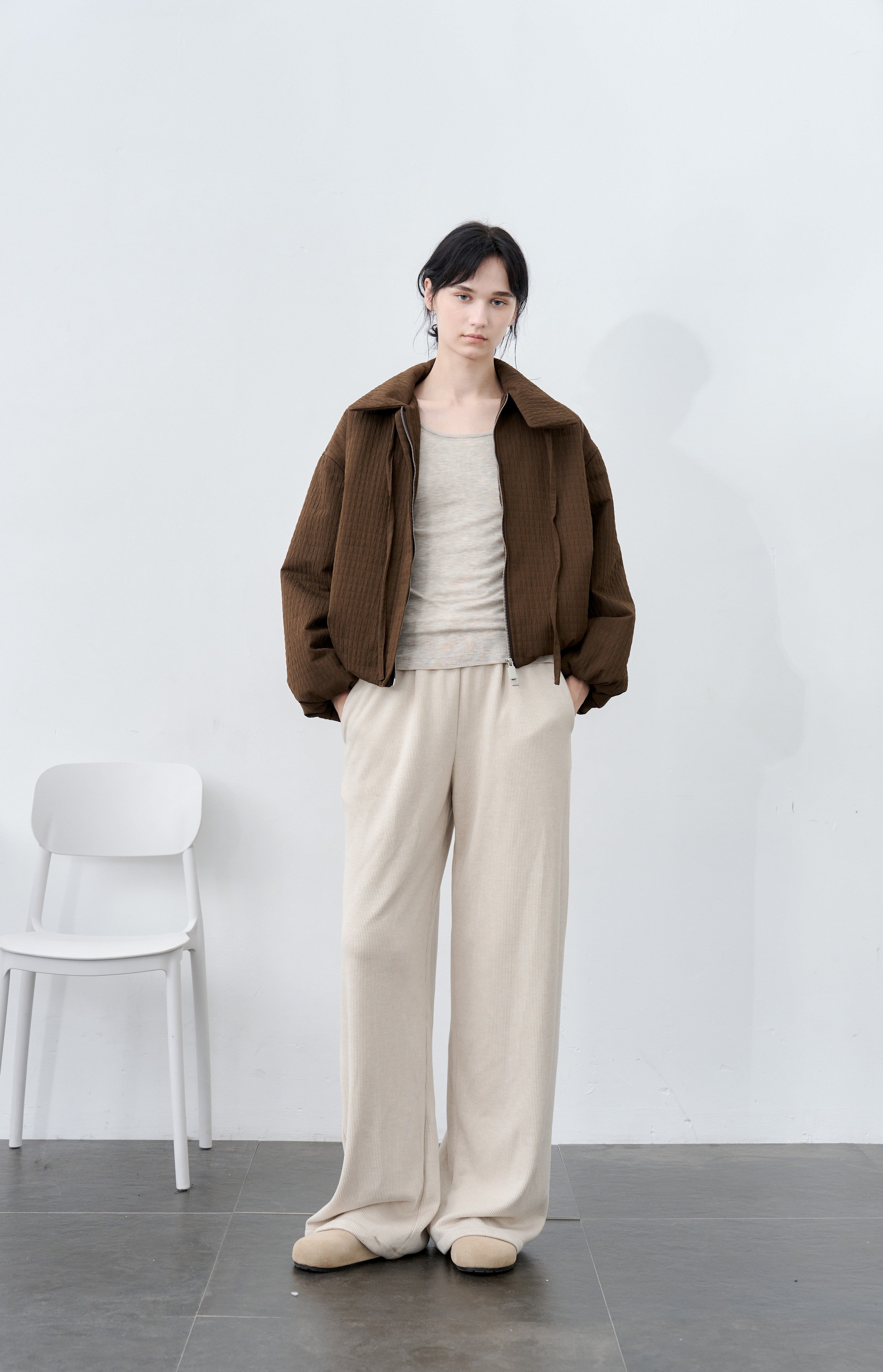 DRAPE WARM SWEATPANTS / ドレープウォームスウェットパンツ