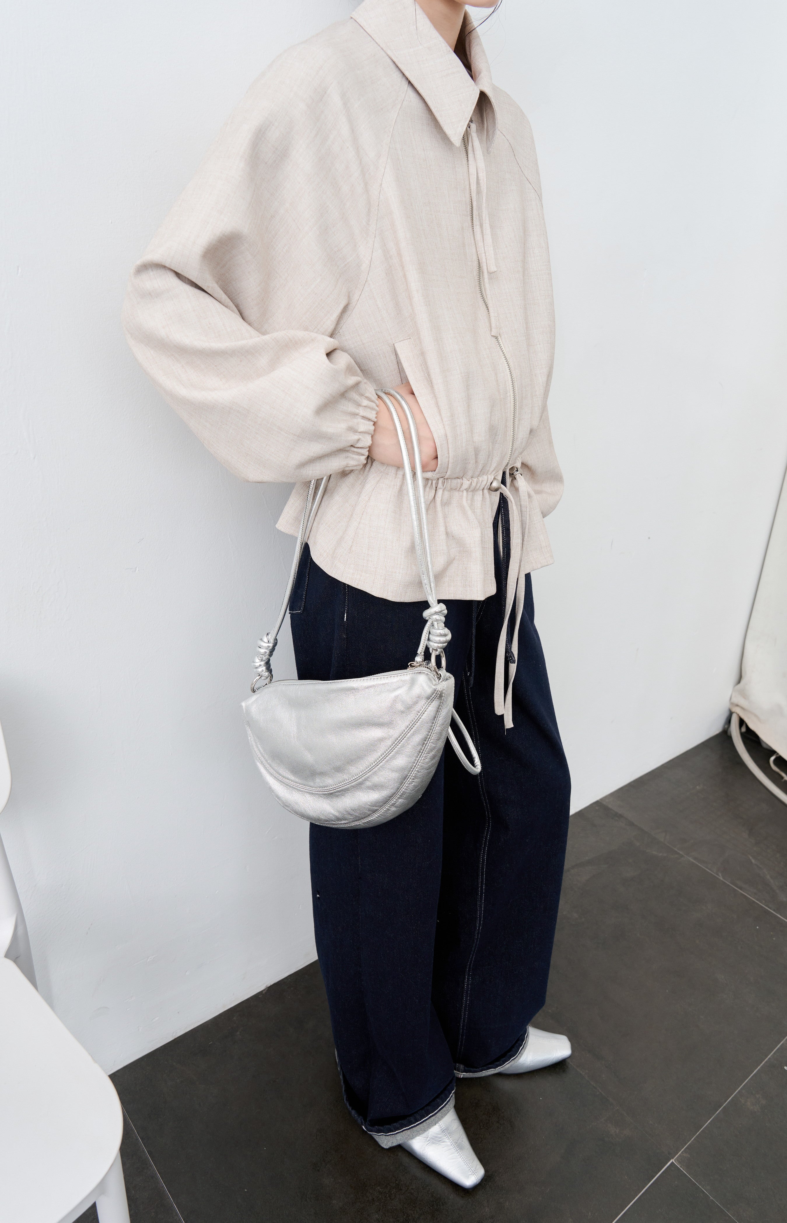 STRING MARK FLARE JACKET / ストリングマークフレアジャケット