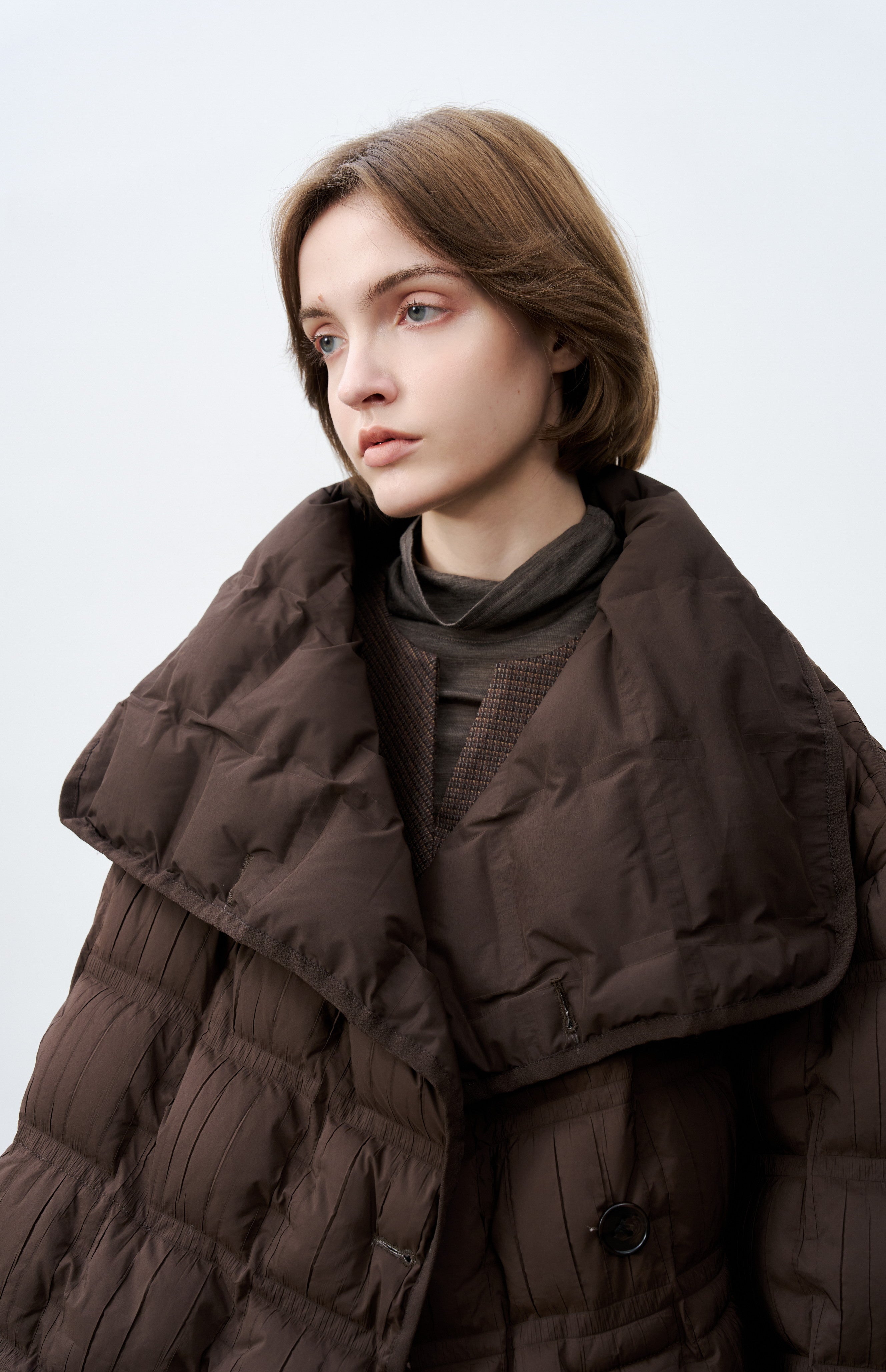 【tageechita タジチタ】リンクルブロックダウンコート WRINKLE BLOCK DOWN COAT / リンクルブロックダウンコート