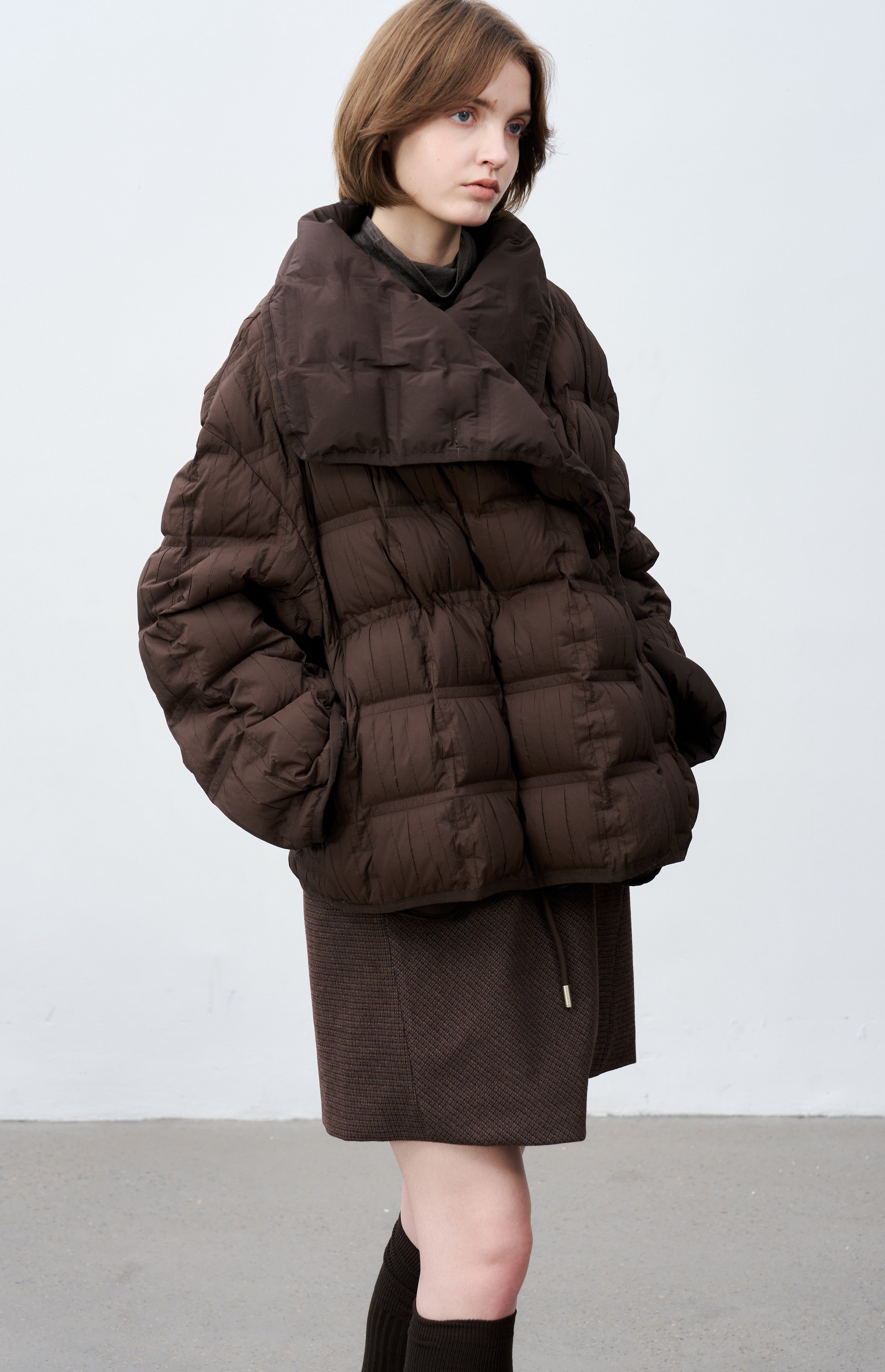 WRINKLE BLOCK DOWN COAT