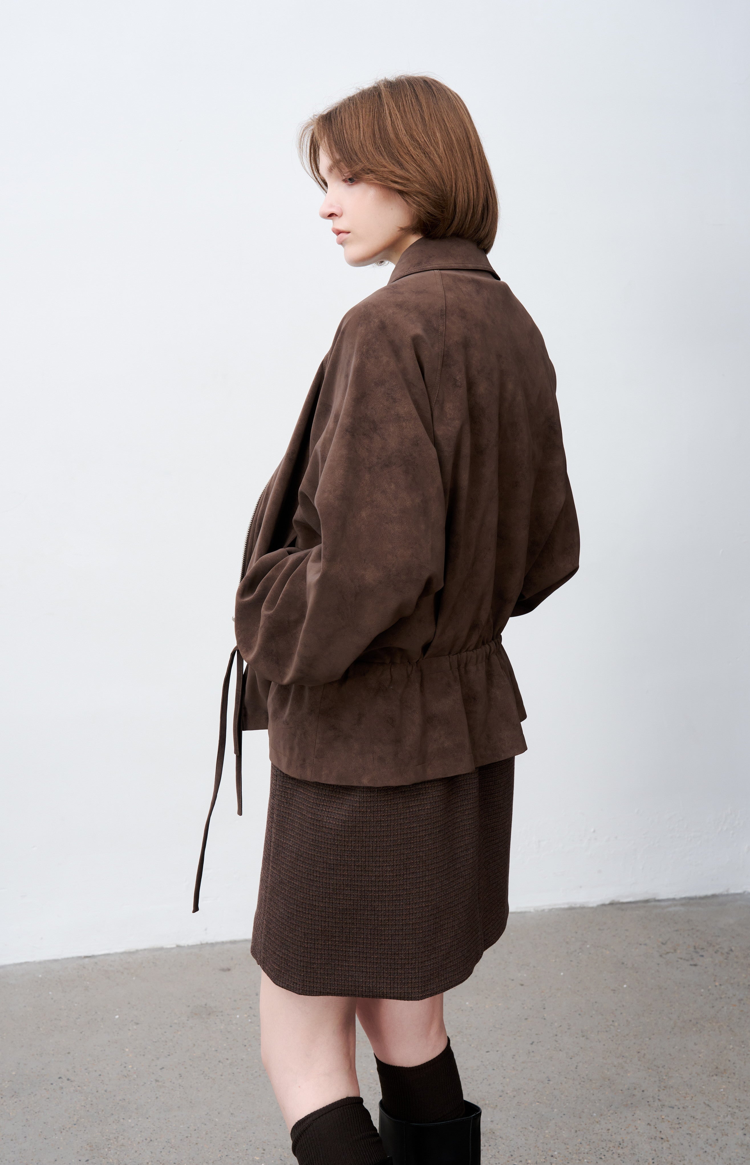 STRING MARK FLARE JACKET / ストリングマークフレアジャケット