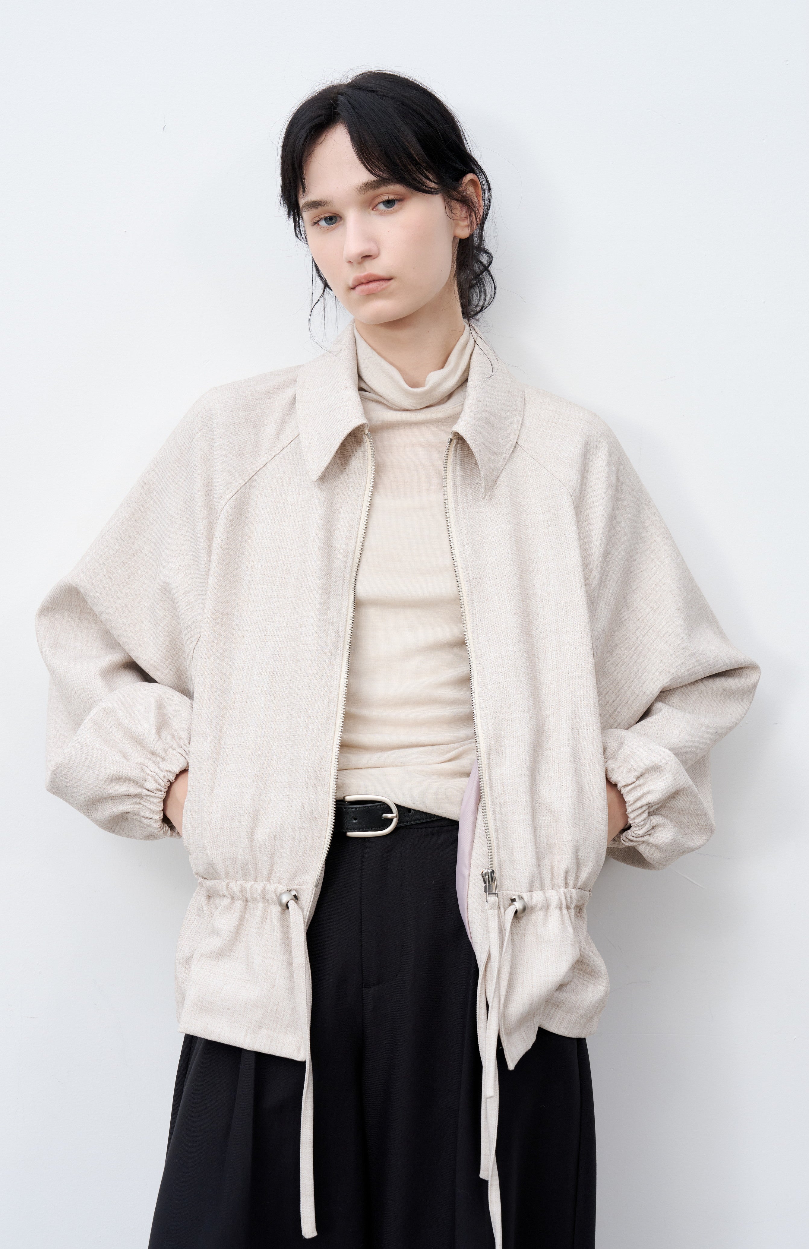 STRING MARK FLARE JACKET / ストリングマークフレアジャケット