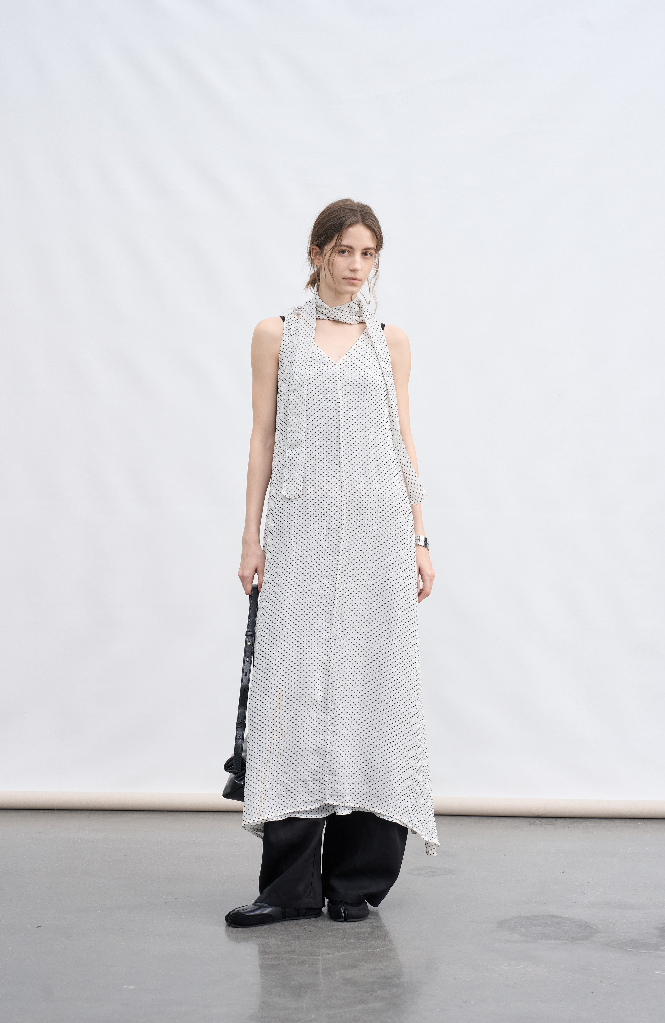 POLKA DOT LAYER DRESS / 폴카 도트 레이어 원피스