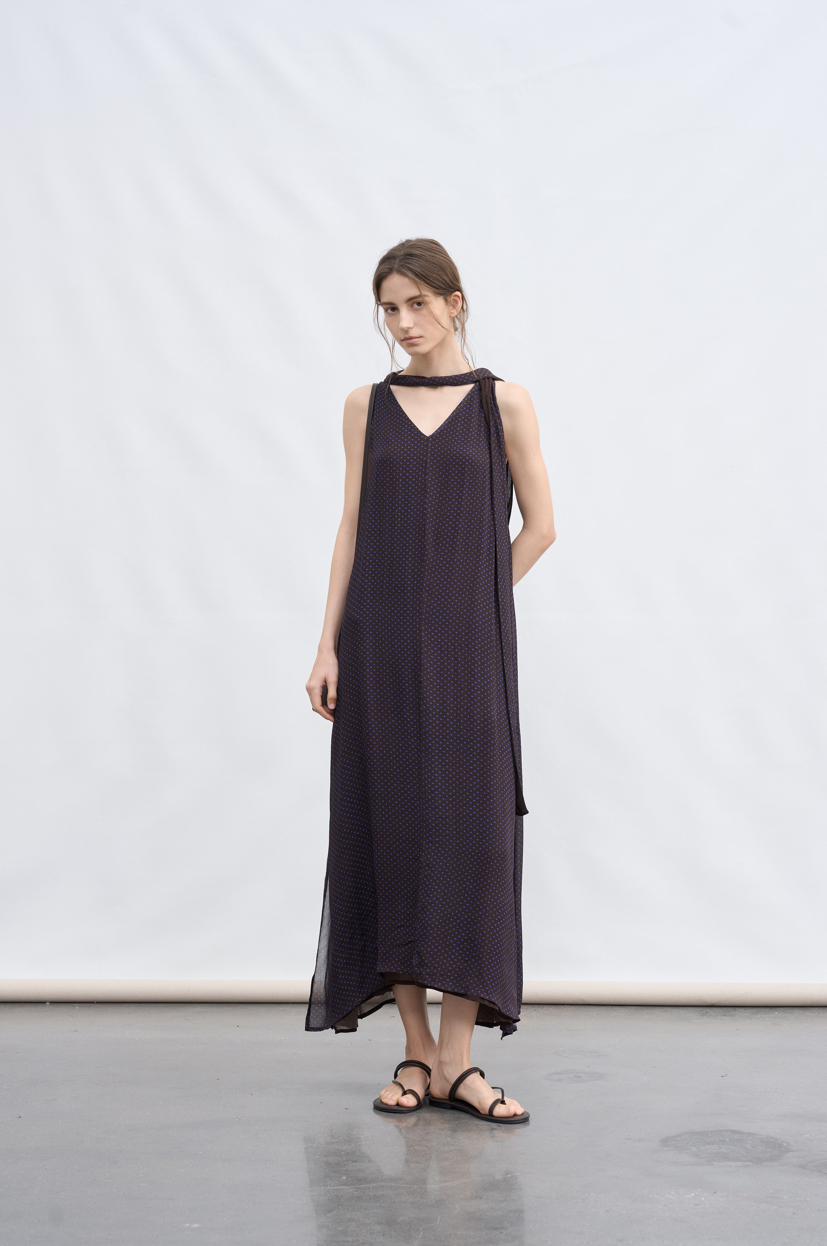 POLKA DOT LAYER DRESS / 폴카 도트 레이어 원피스