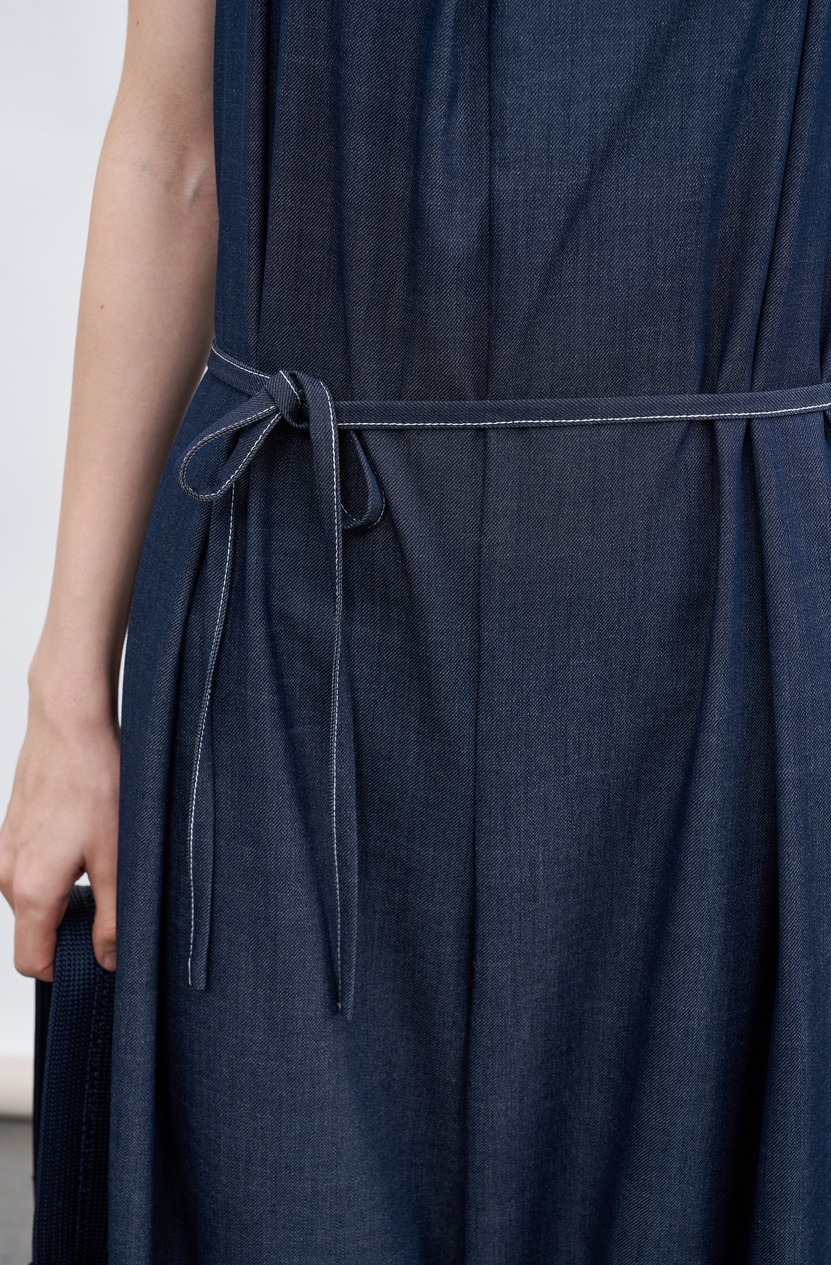 AIRY STITCH DENIM OVERALLS / 에어리 스티치 데님 오버롤
