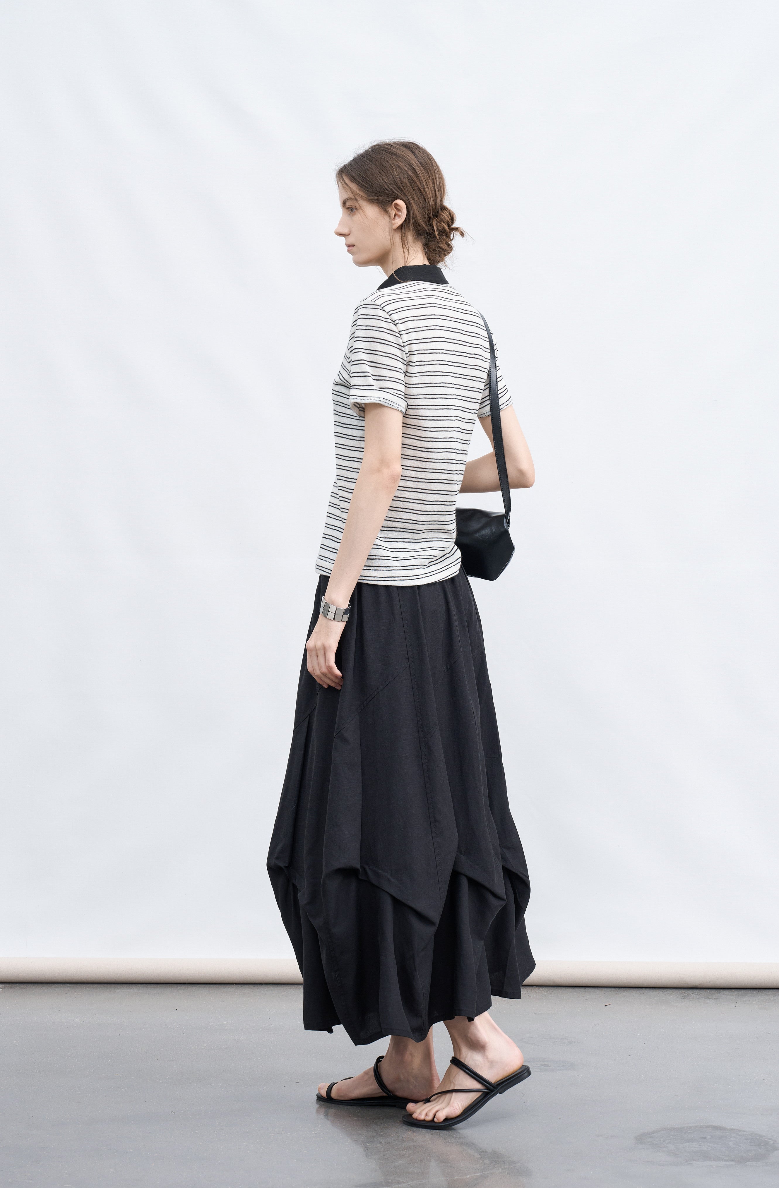 VOLUME TUCK PUFF SKIRT / 볼륨 턱 퍼프 스커트