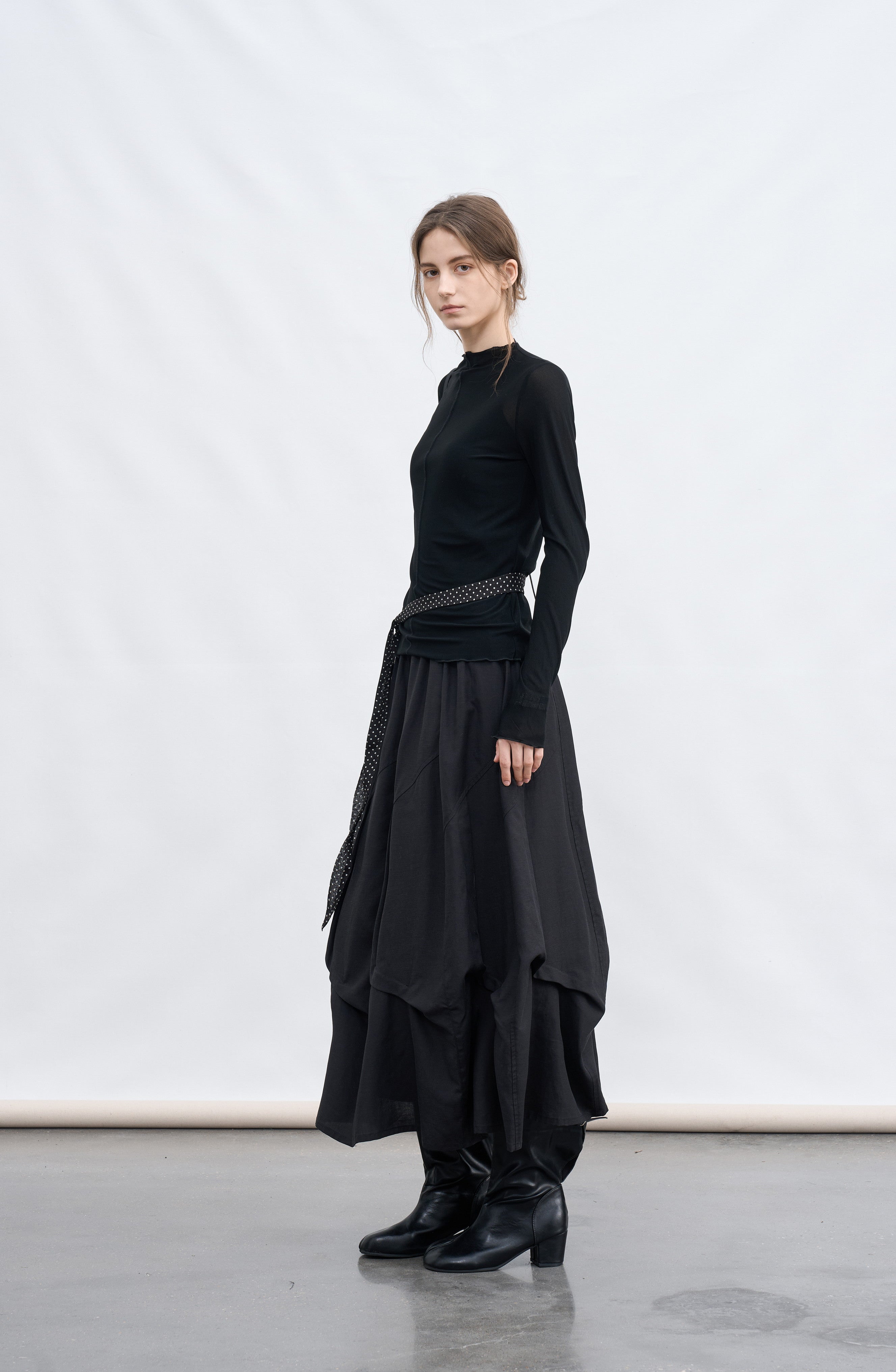 VOLUME TUCK PUFF SKIRT / 볼륨 턱 퍼프 스커트
