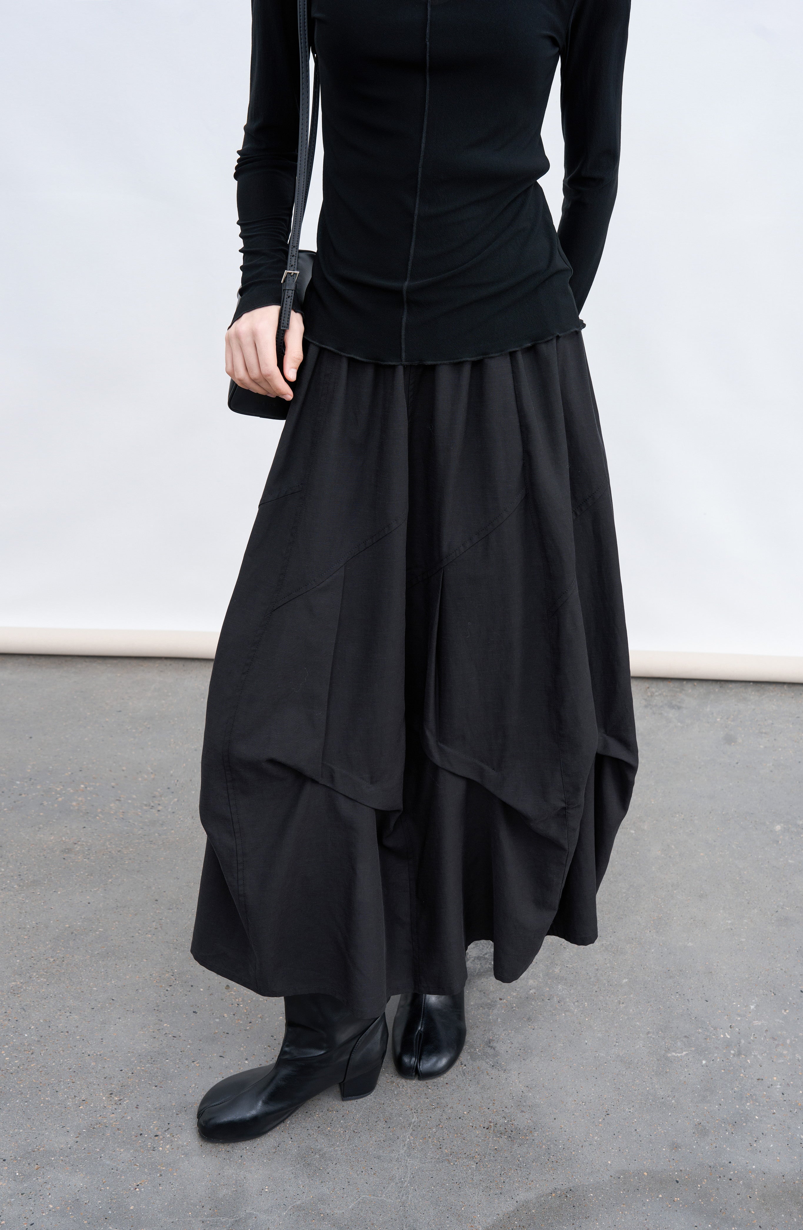 VOLUME TUCK PUFF SKIRT / 볼륨 턱 퍼프 스커트