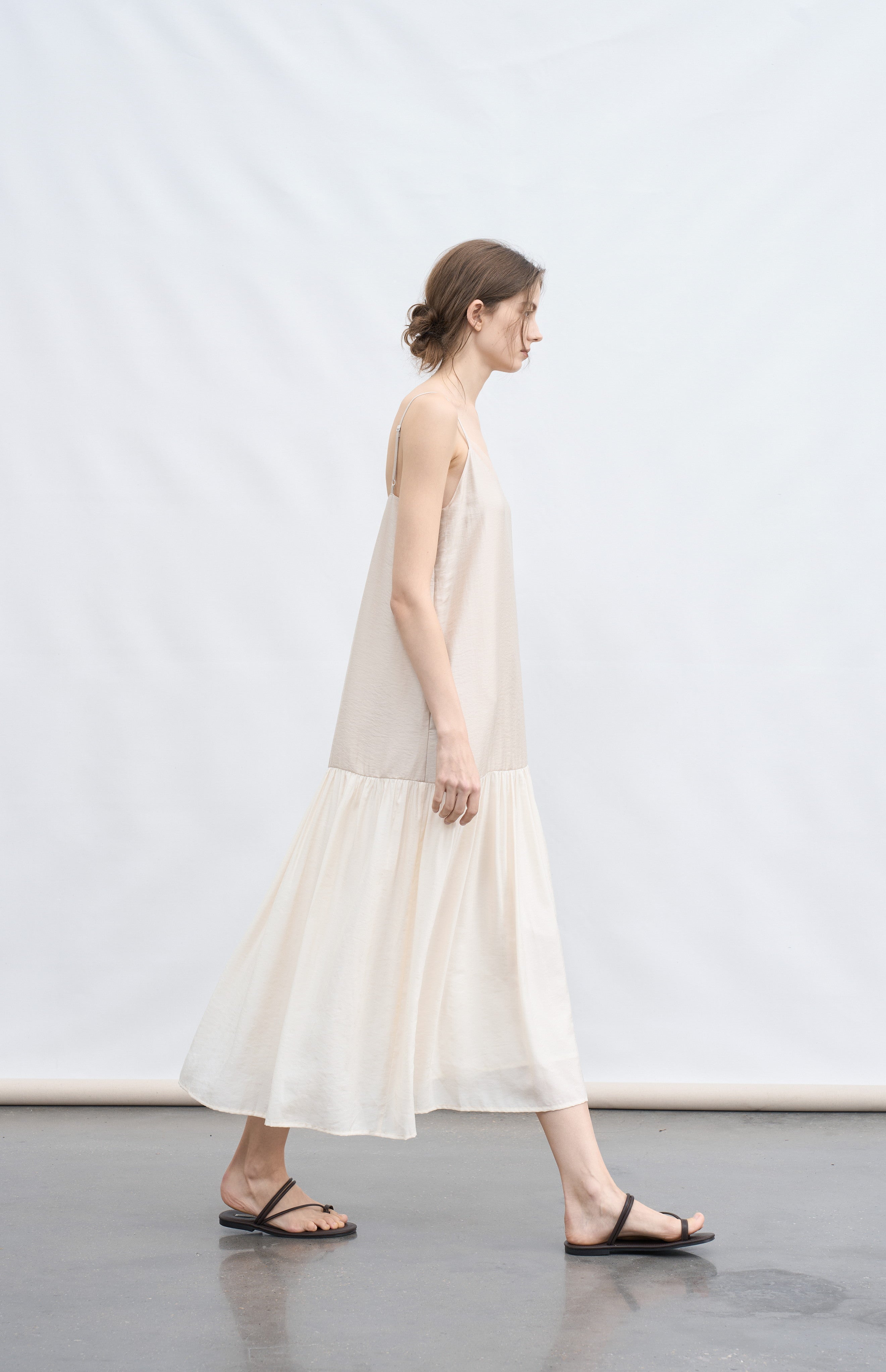 FLOW TEXTURE DOCKING DRESS