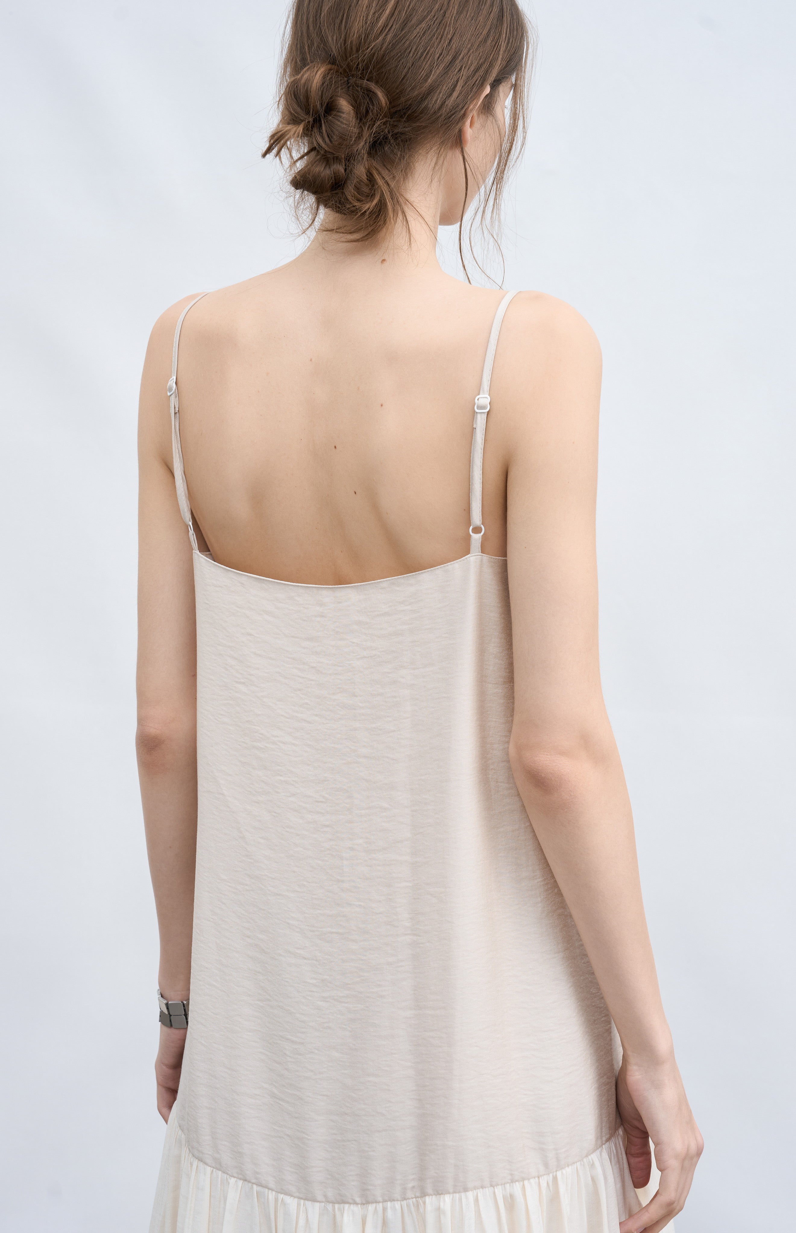 FLOW TEXTURE DOCKING DRESS