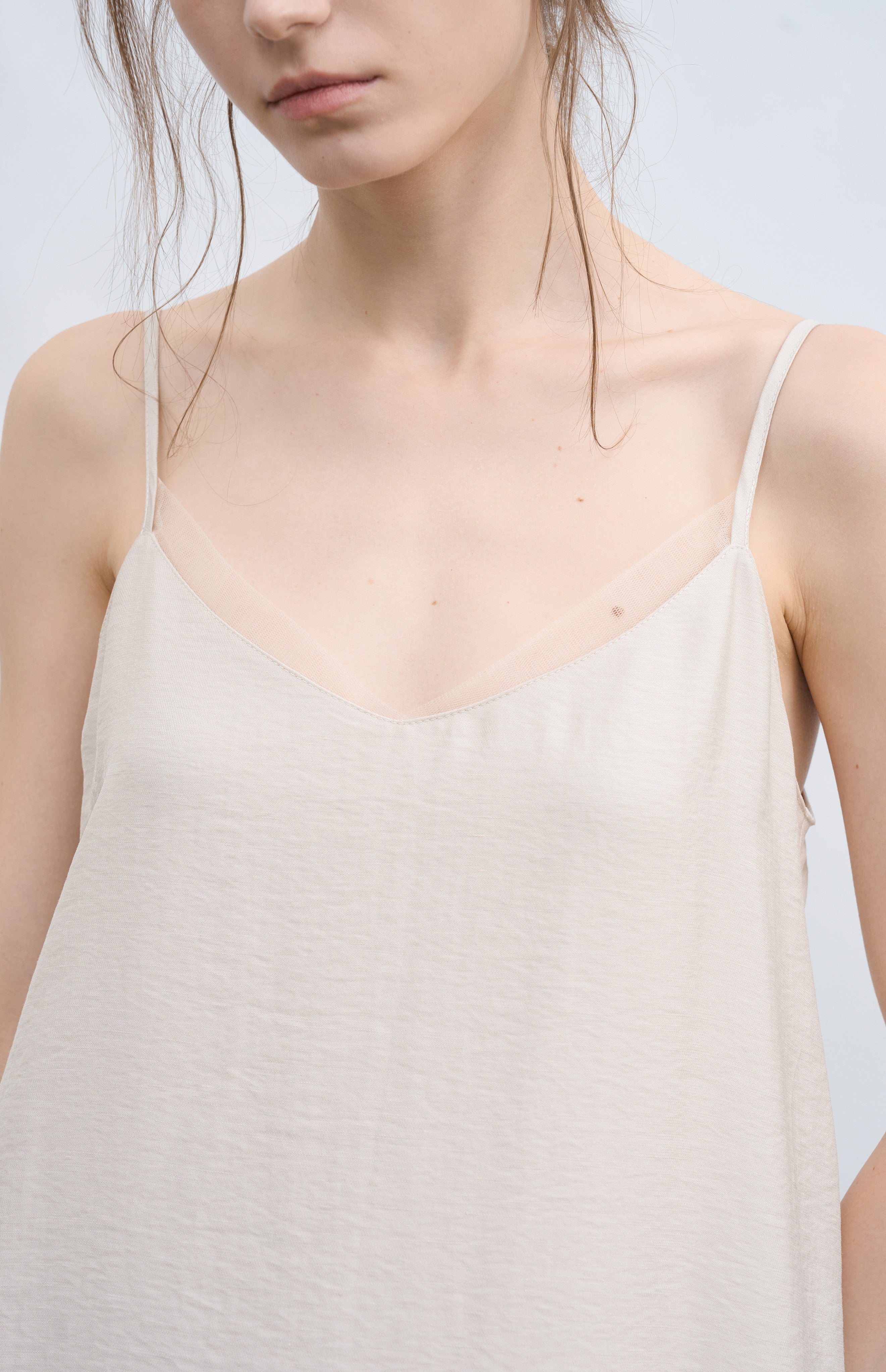 FLOW TEXTURE DOCKING DRESS