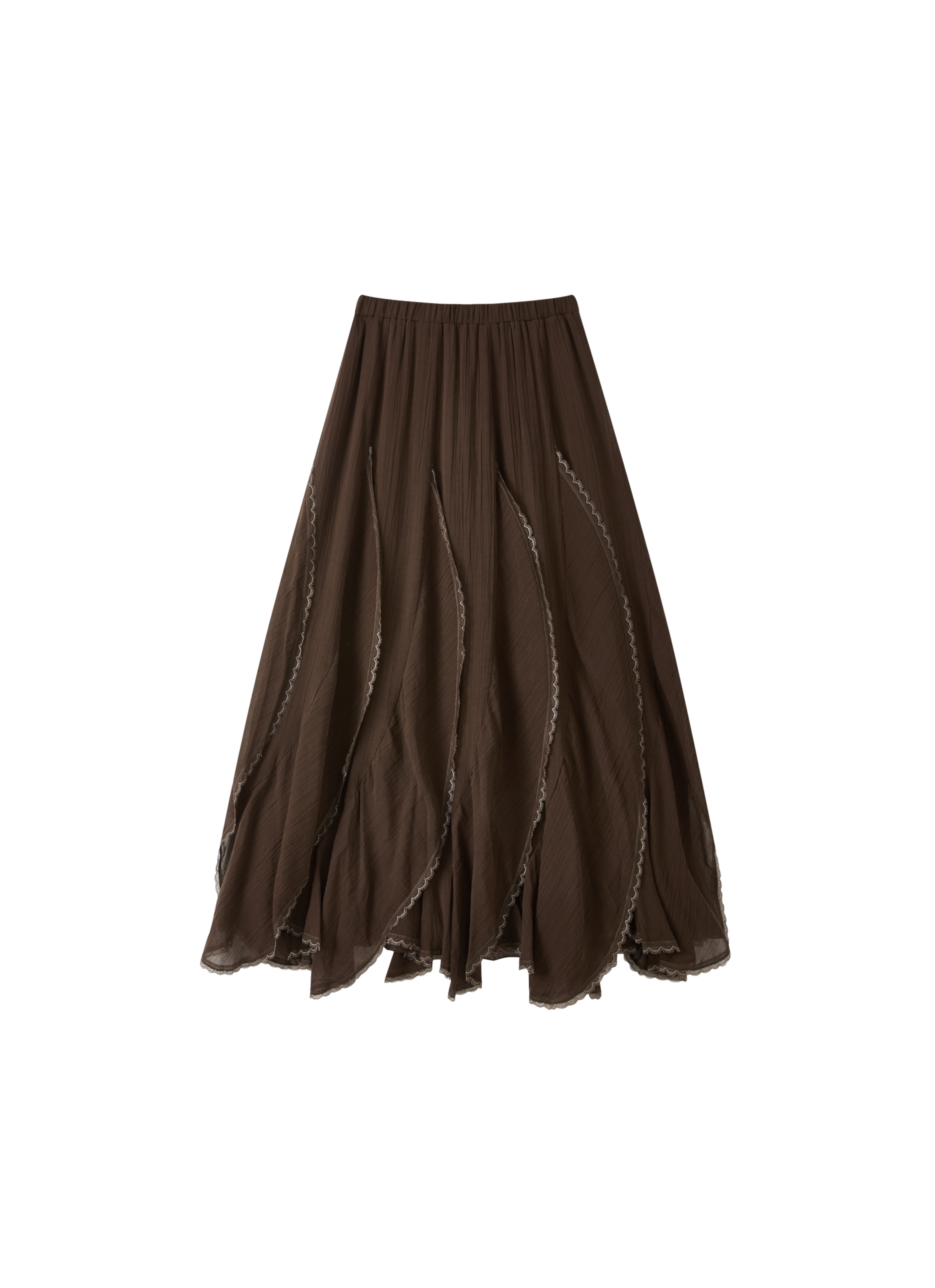 FRILL LACE TIERED SKIRT
