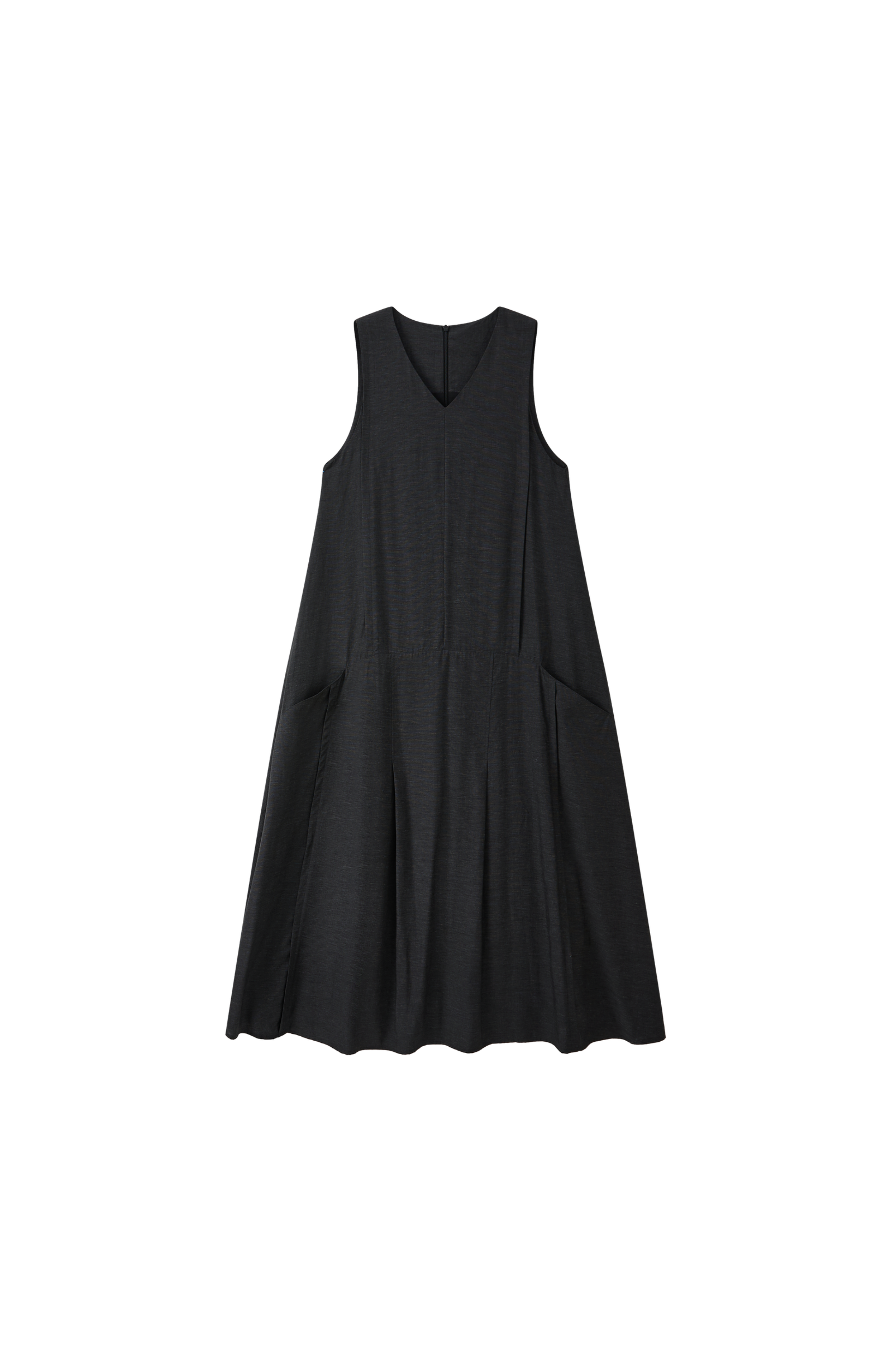 LIGHT TUCK MAXI DRESS / 라이트 터크 맥시 원피스