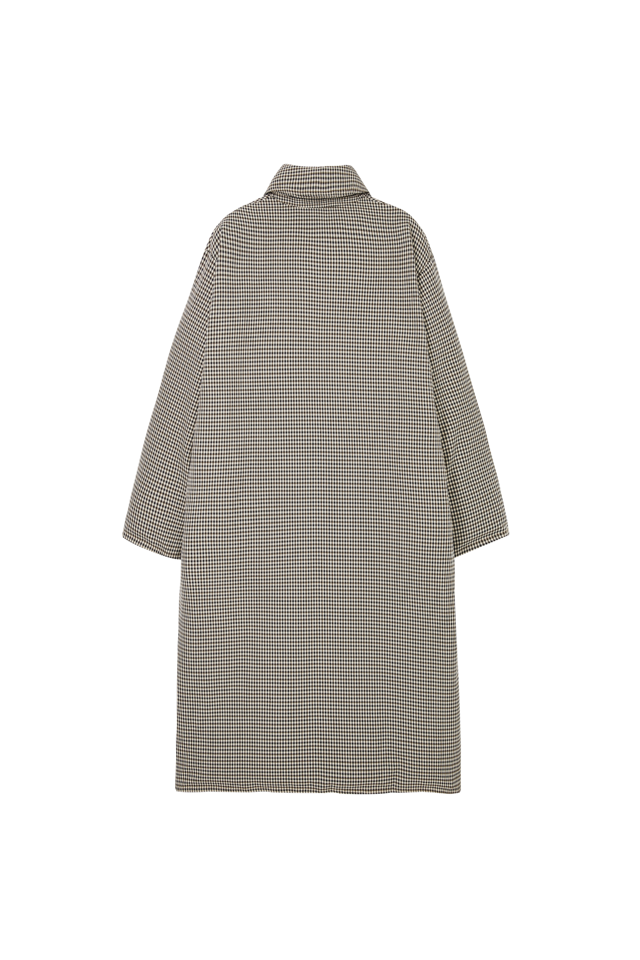 tageechita チェック柄 ダウンコート CLASSIC PLAID DOWN COAT / クラシカルチェックダウンコート