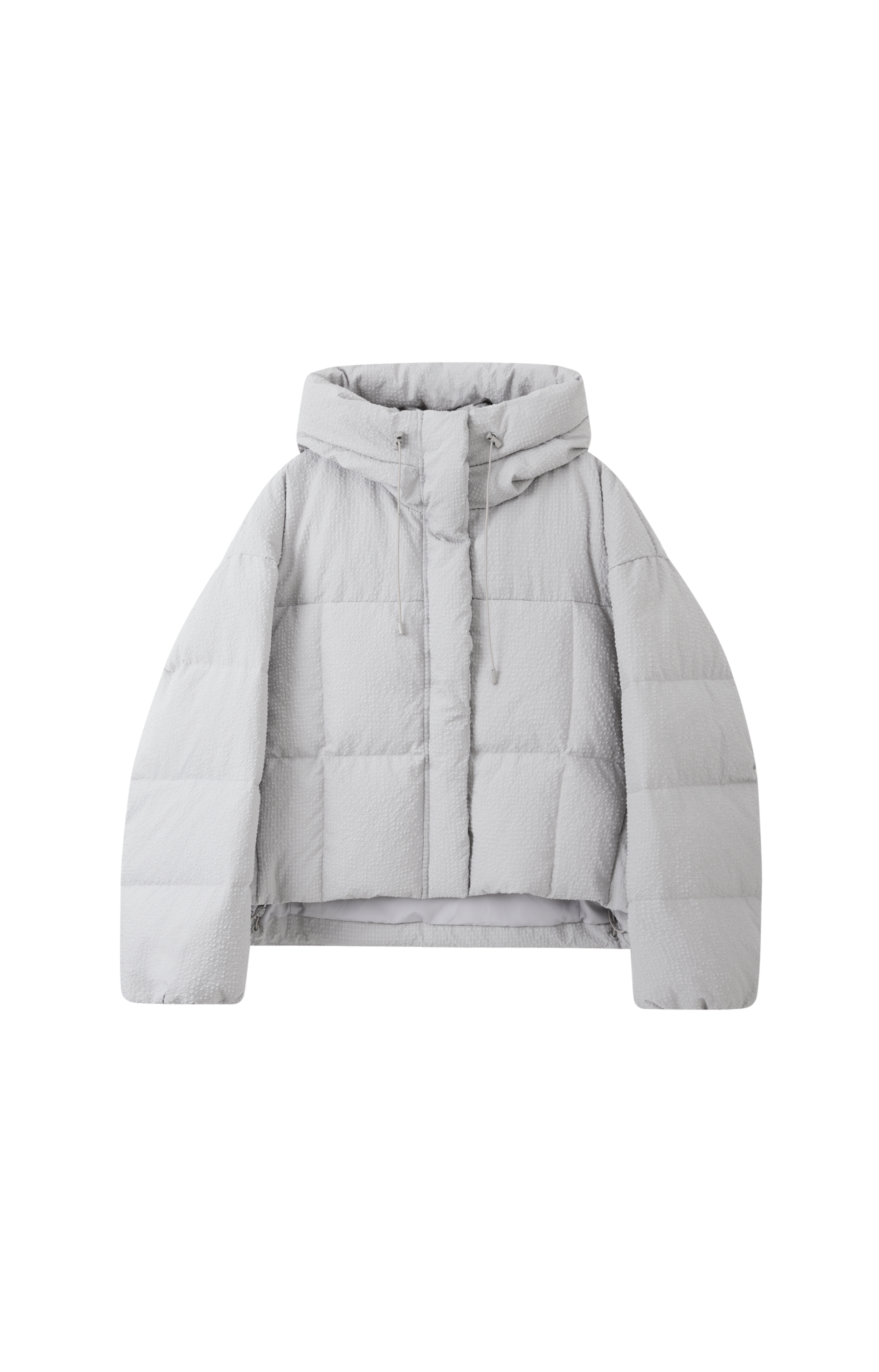 PUFF TEXTURE HOODED DOWN / 퍼프 텍스처 푸드 다운
