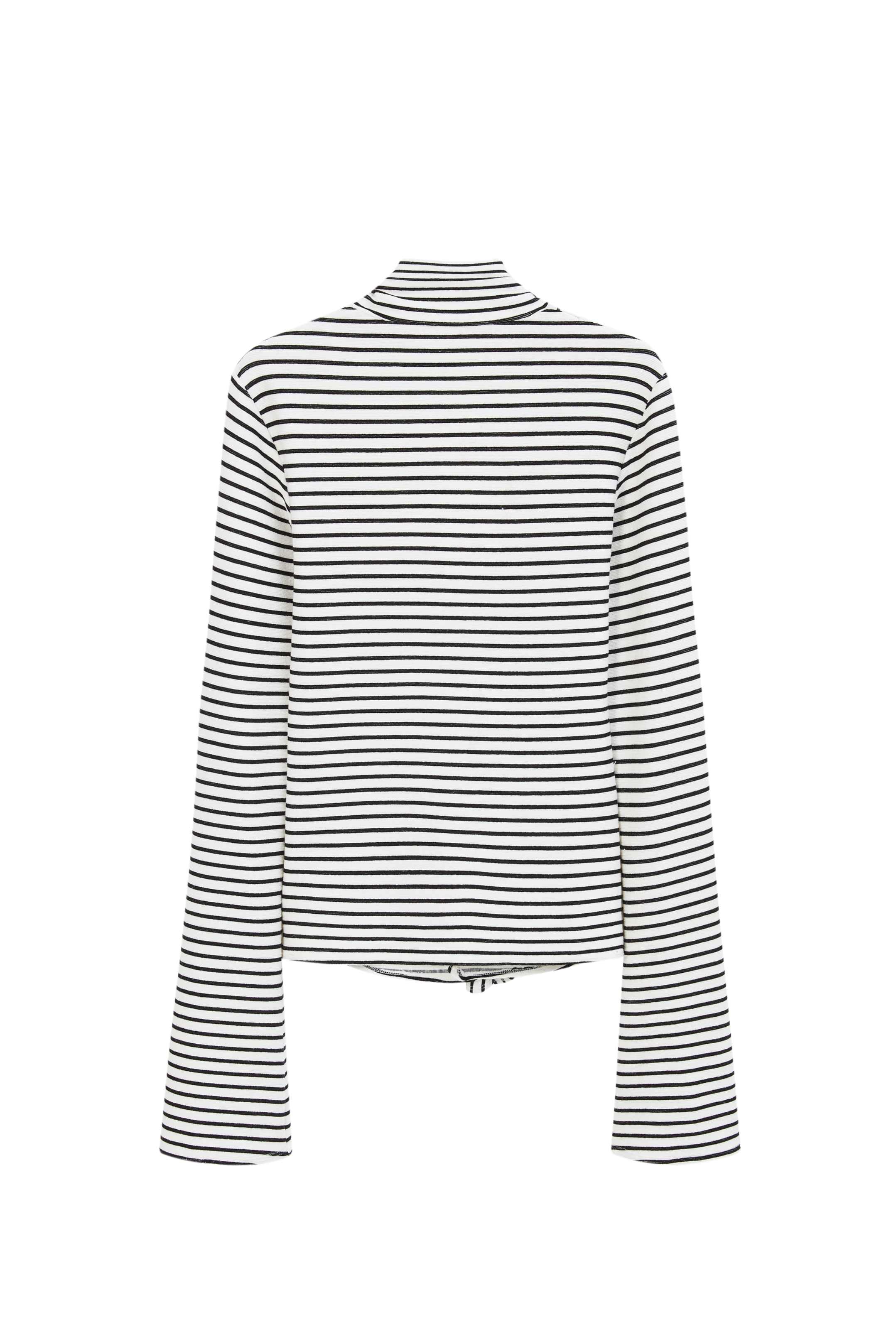 FLARE CROSS STRIPED SHIRT