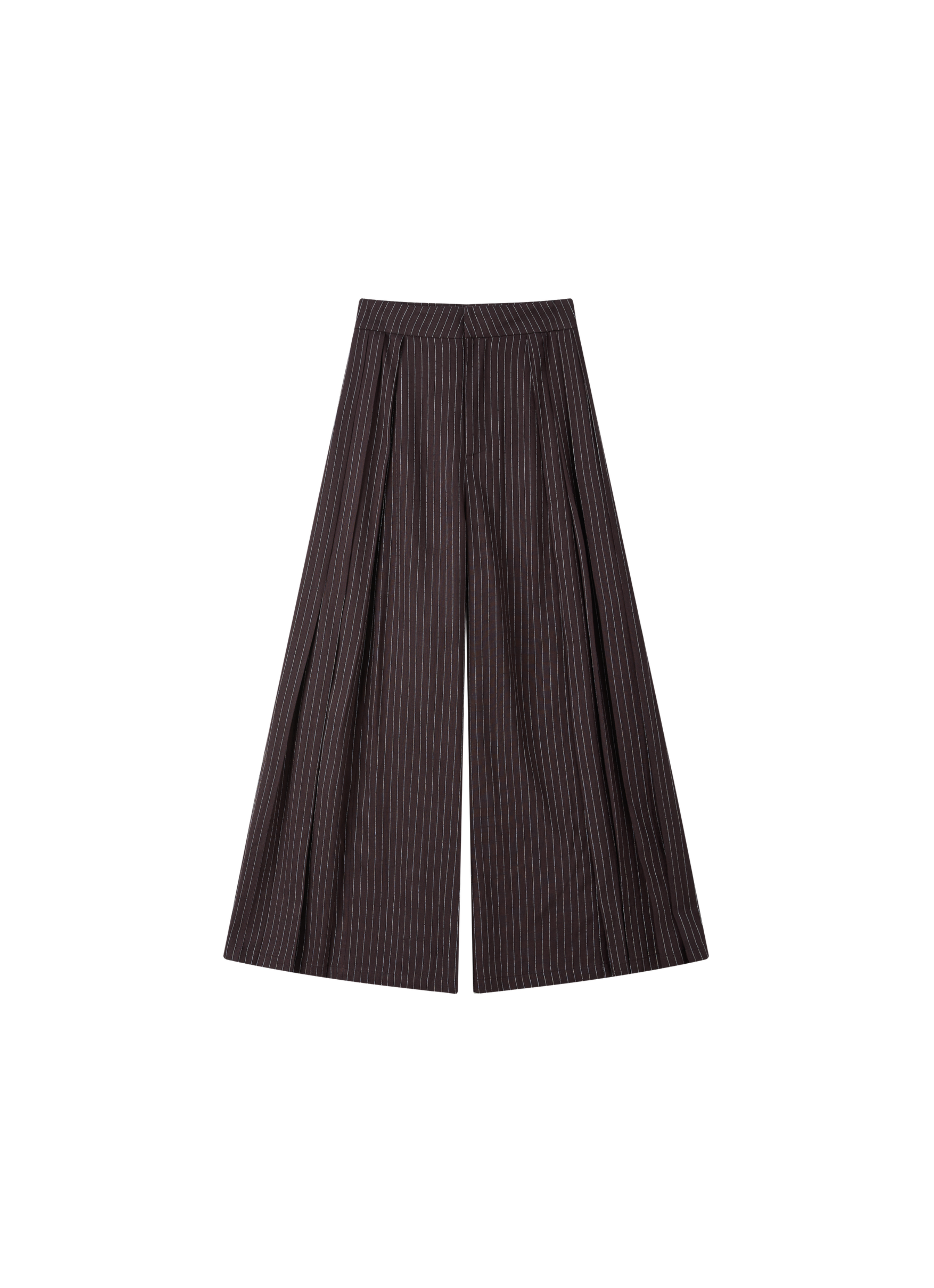 SIDE PLEAT STRIPE PANTS