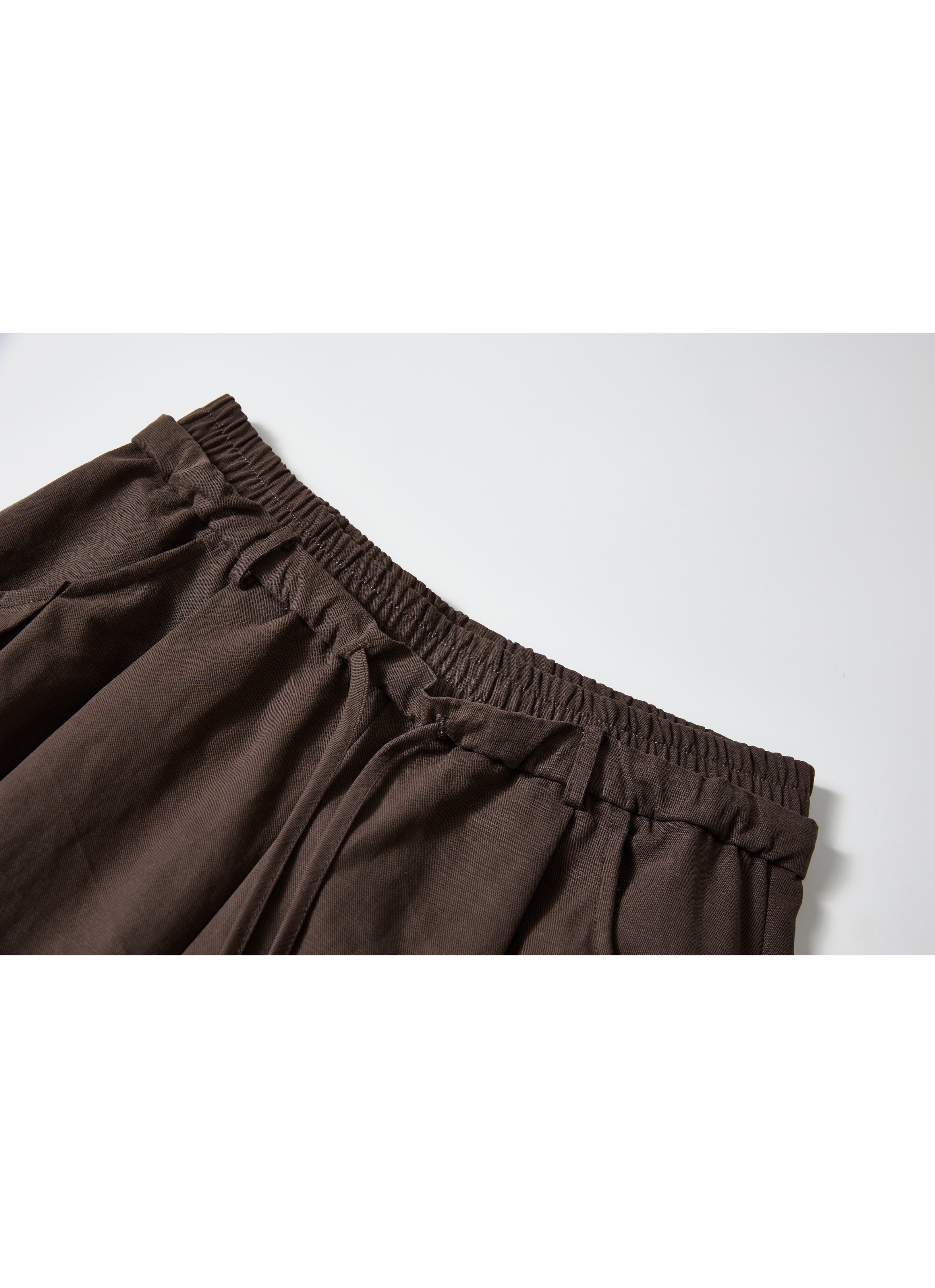 WIDE TACK HALF PANTS