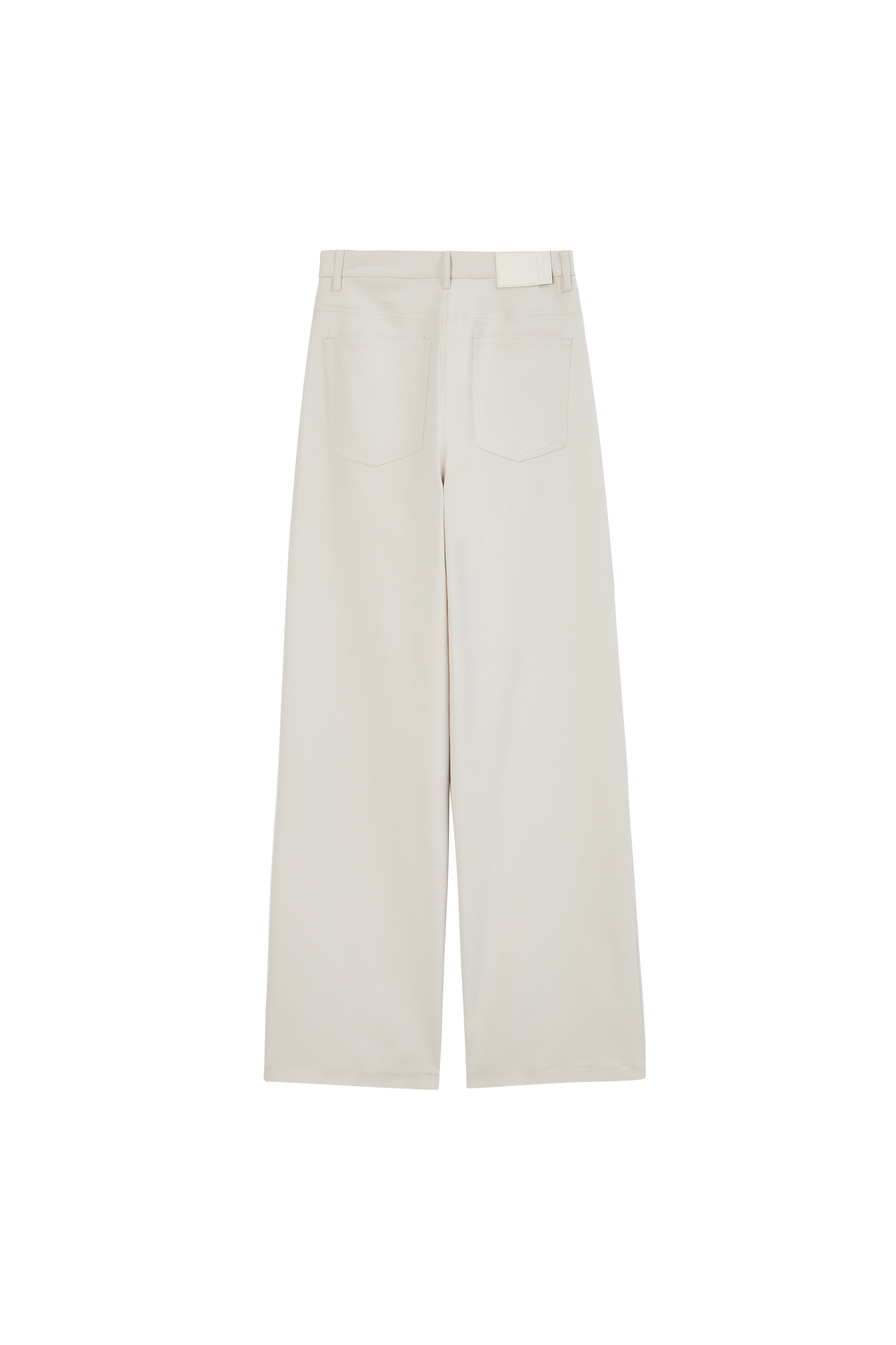 WHITE LOOSE SOFT PANTS