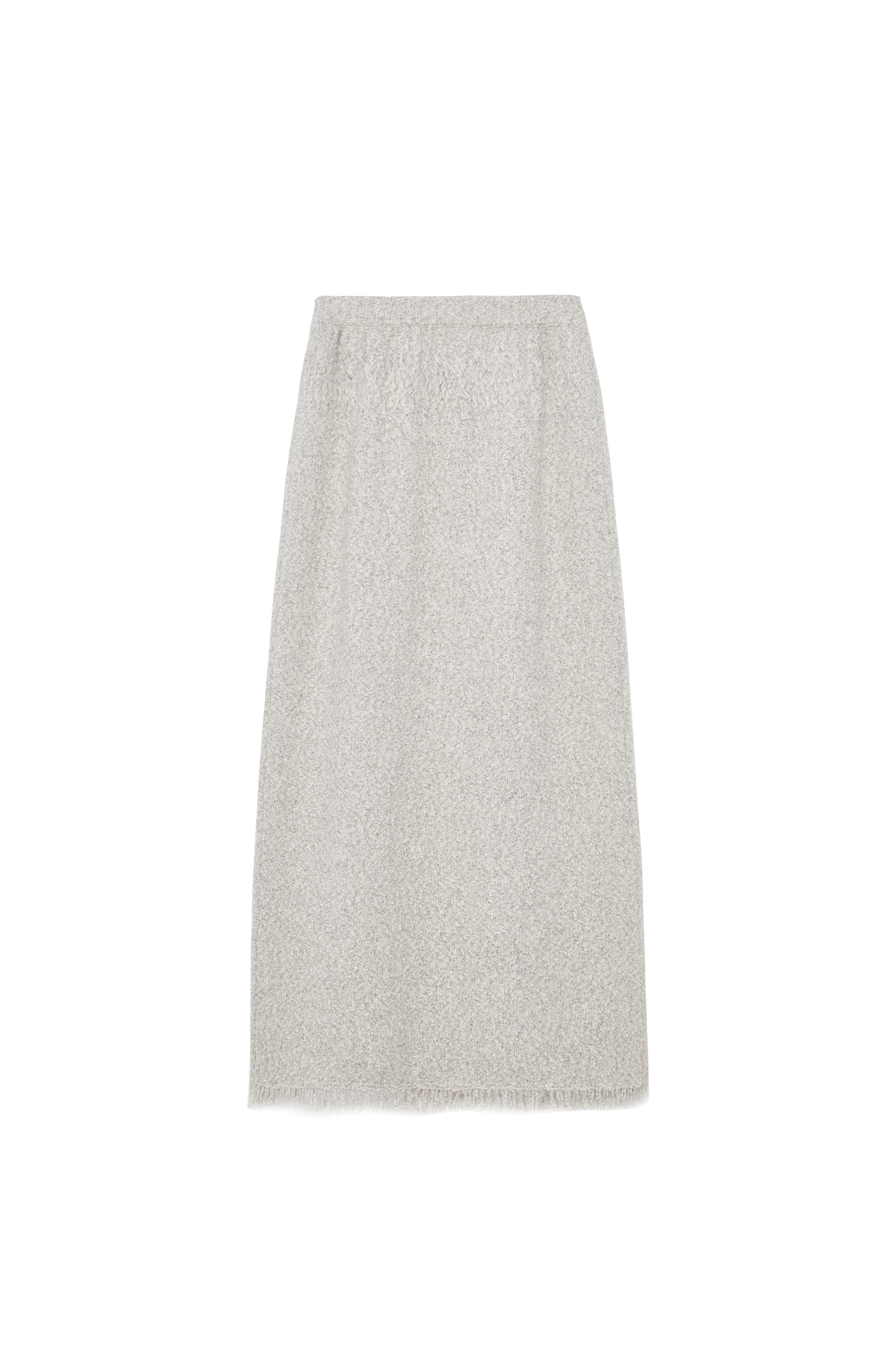 SNOW DOT FRINGE SKIRT