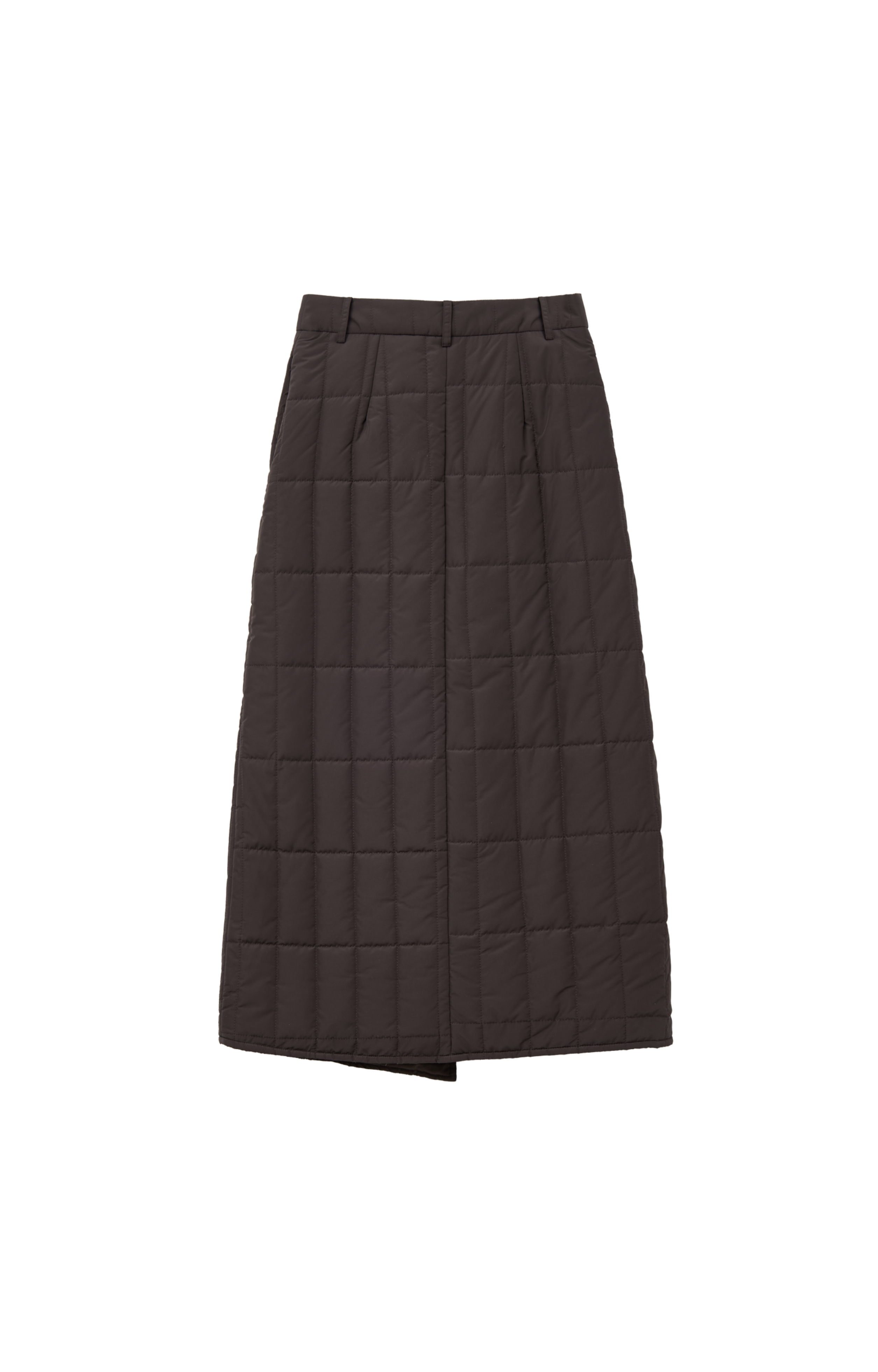 OVERLAP QUILTED SKIRT / オーバーラップキルティングスカート