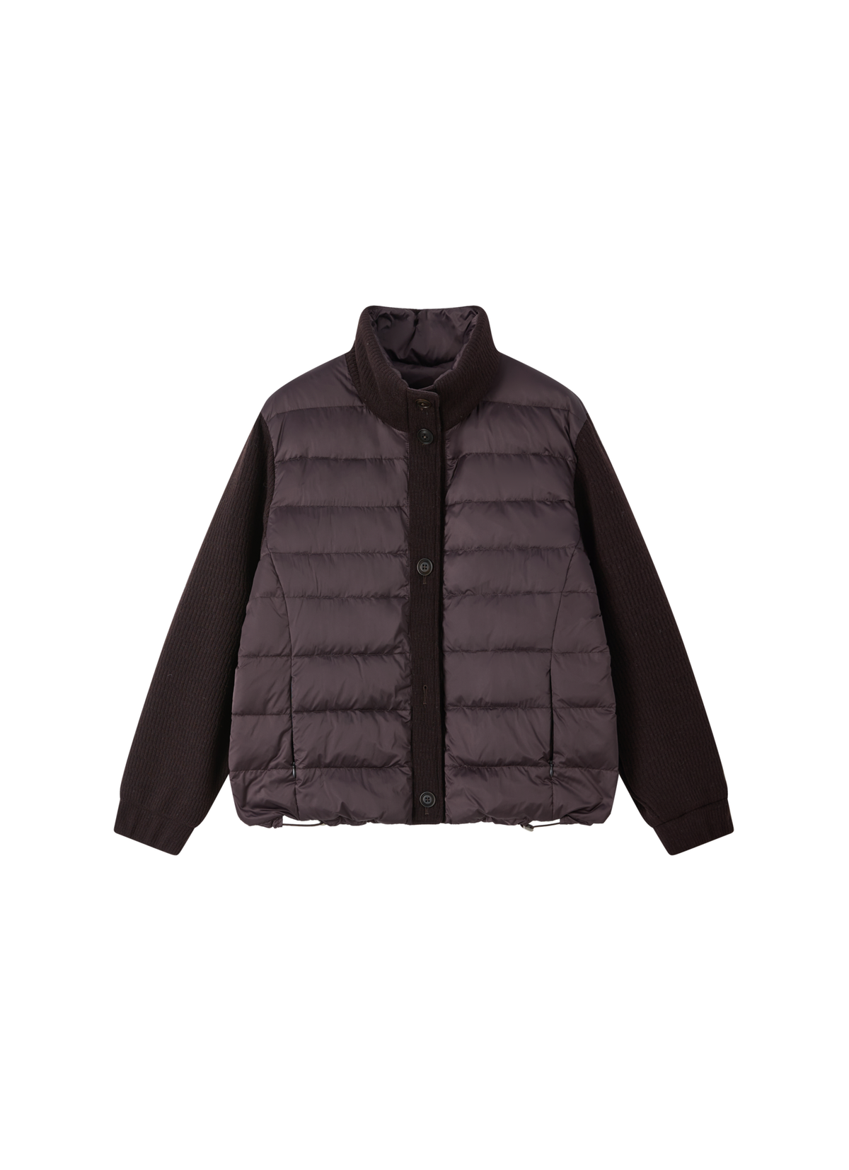 KNIT DOCKING DOWN JACKET