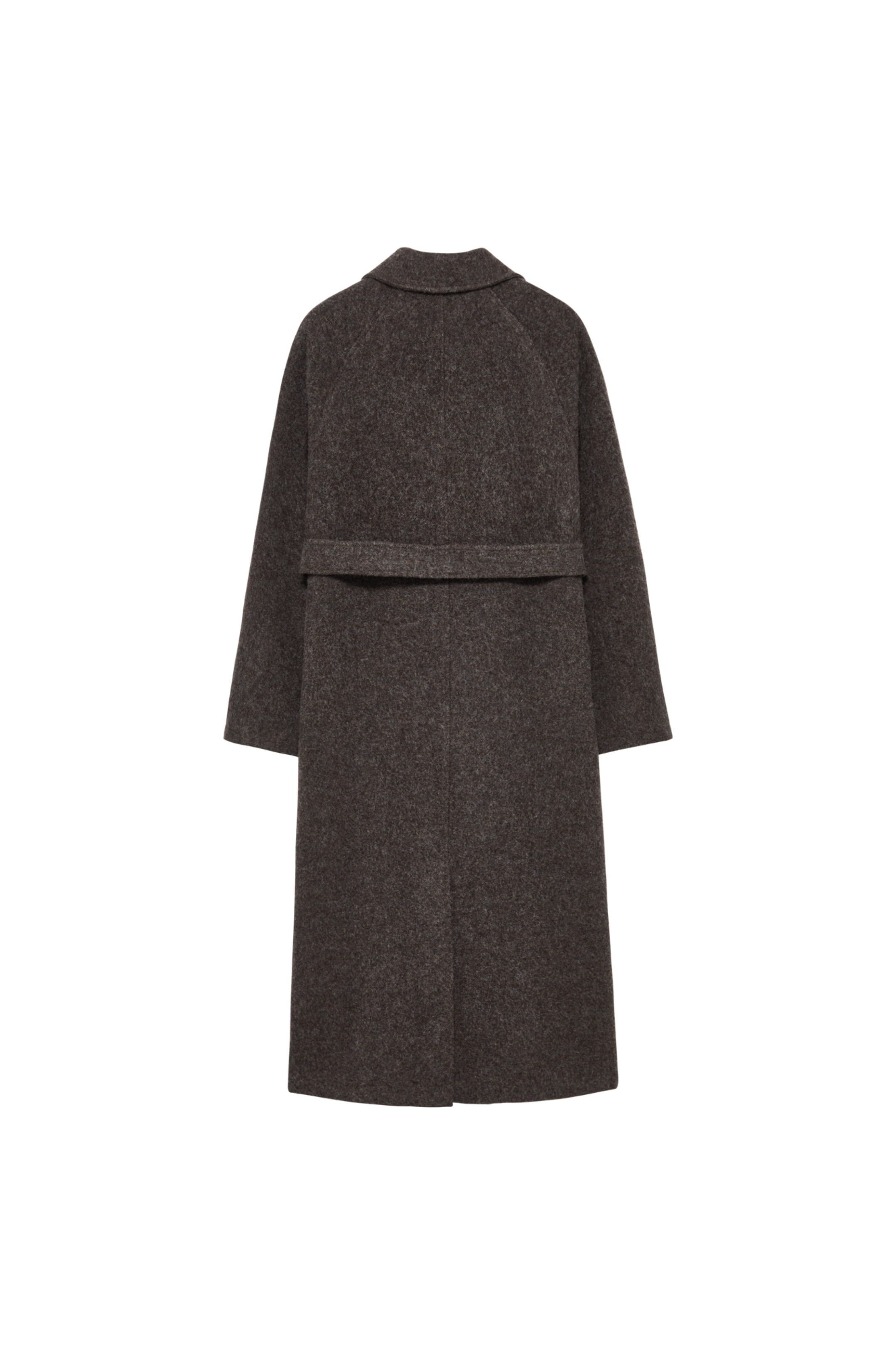 DUSTY LAPEL WOOL COAT