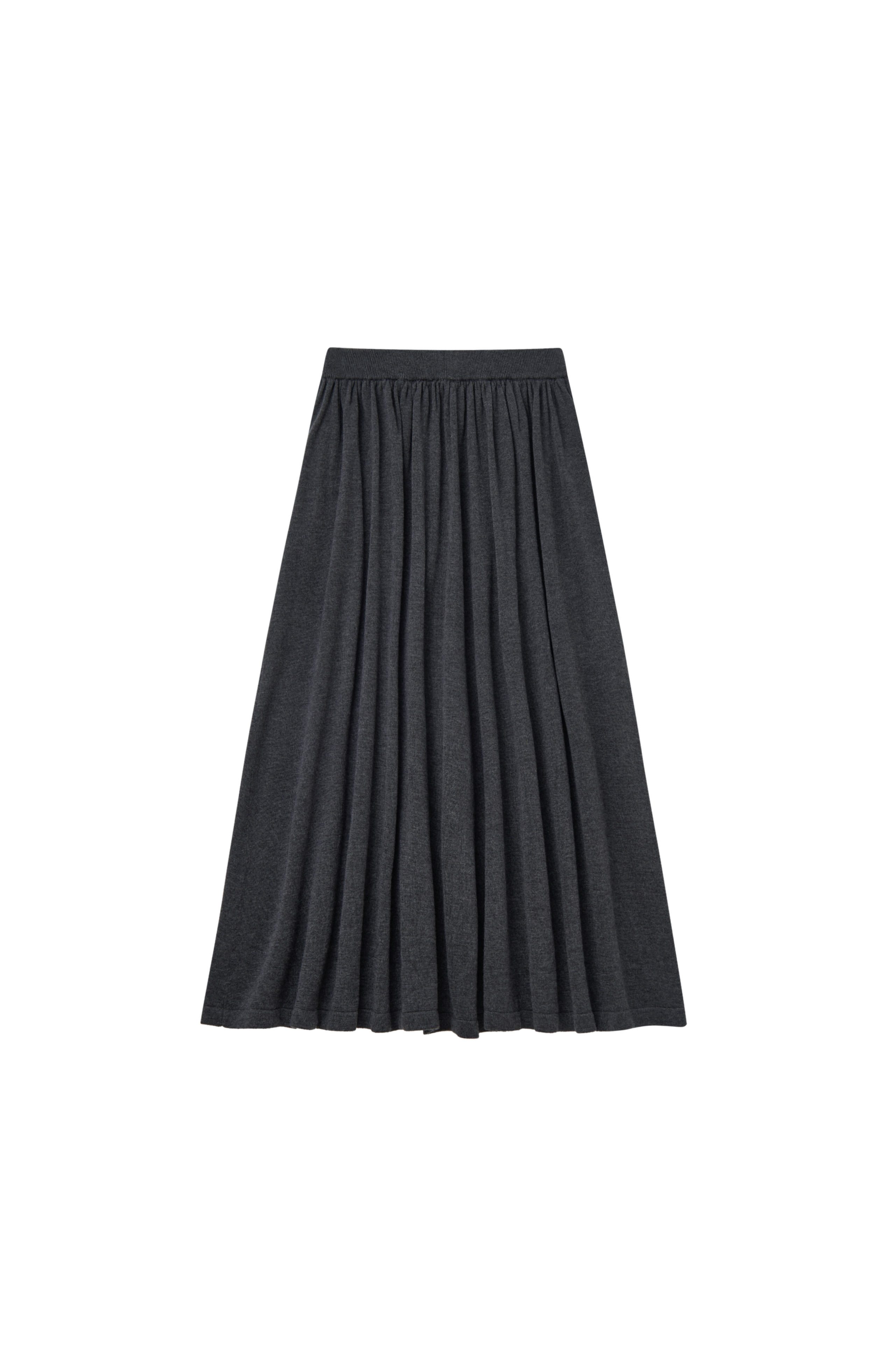 SOFT PLEATED DRAPE SKIRT