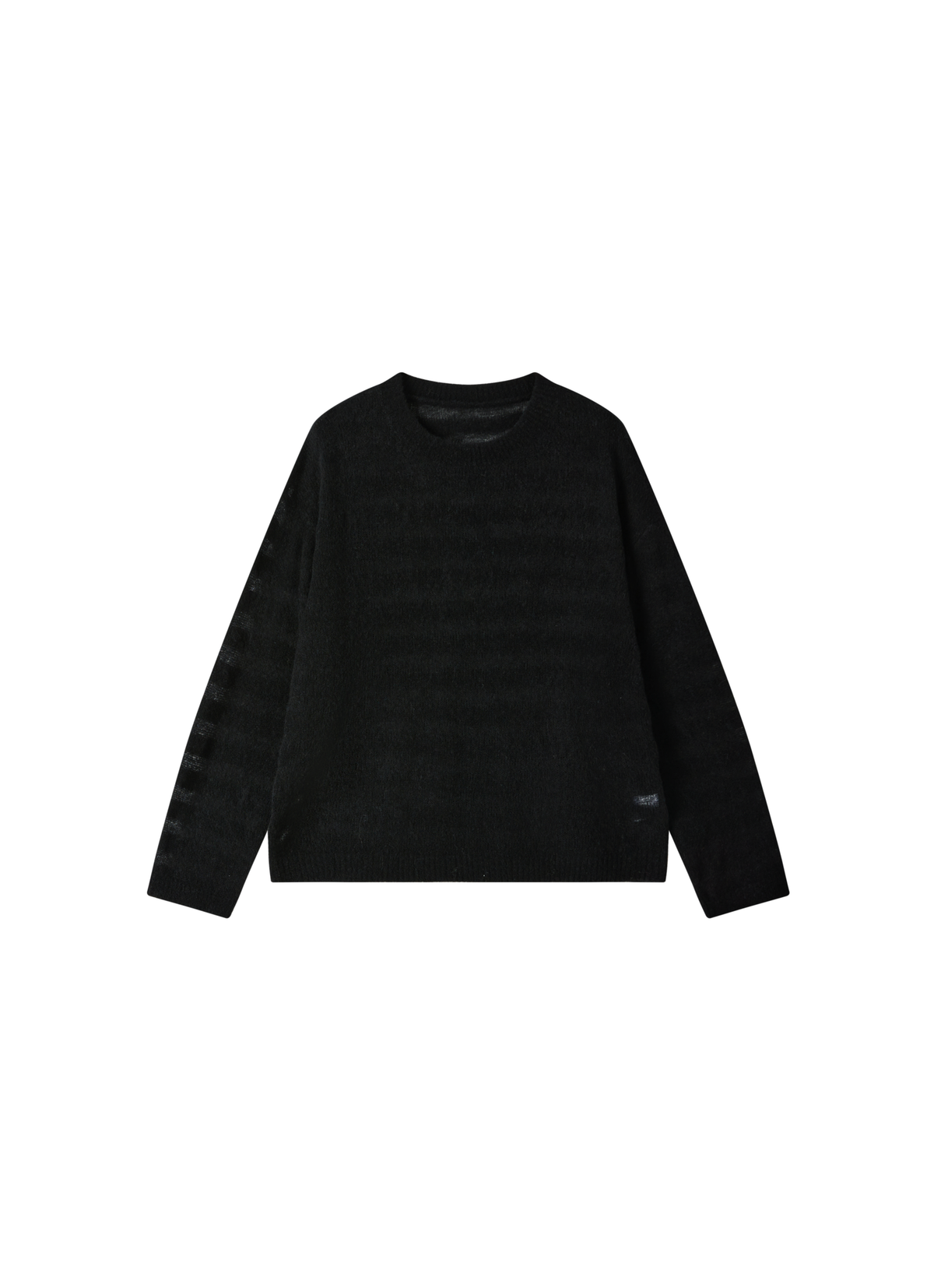 COLOR STRIPE LOOSE SWEATER