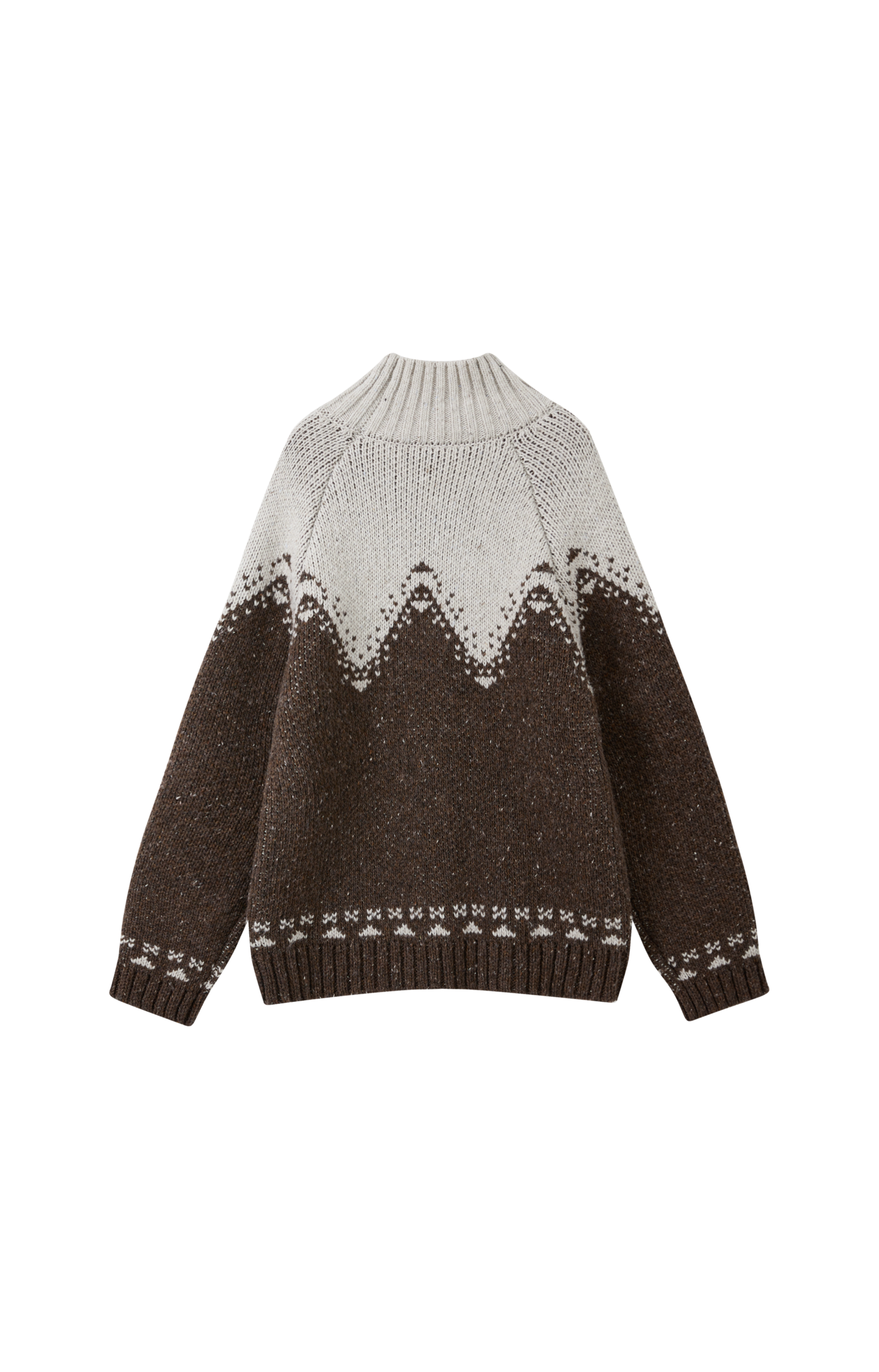 HIGH NECK MAILLARD SWEATER / ハイネックメイラードセーター