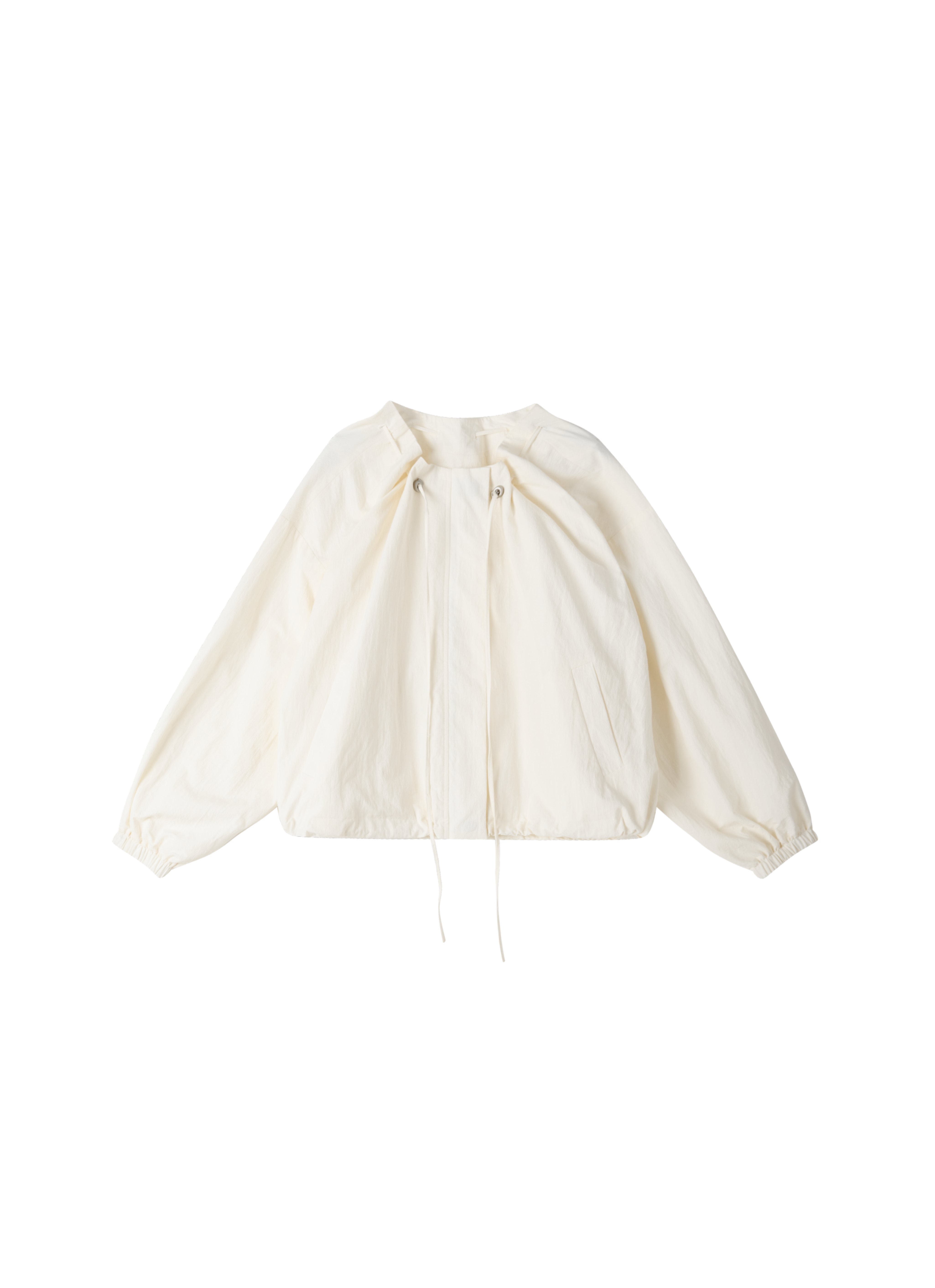 GATHER NECK SHORT BLOUSON
