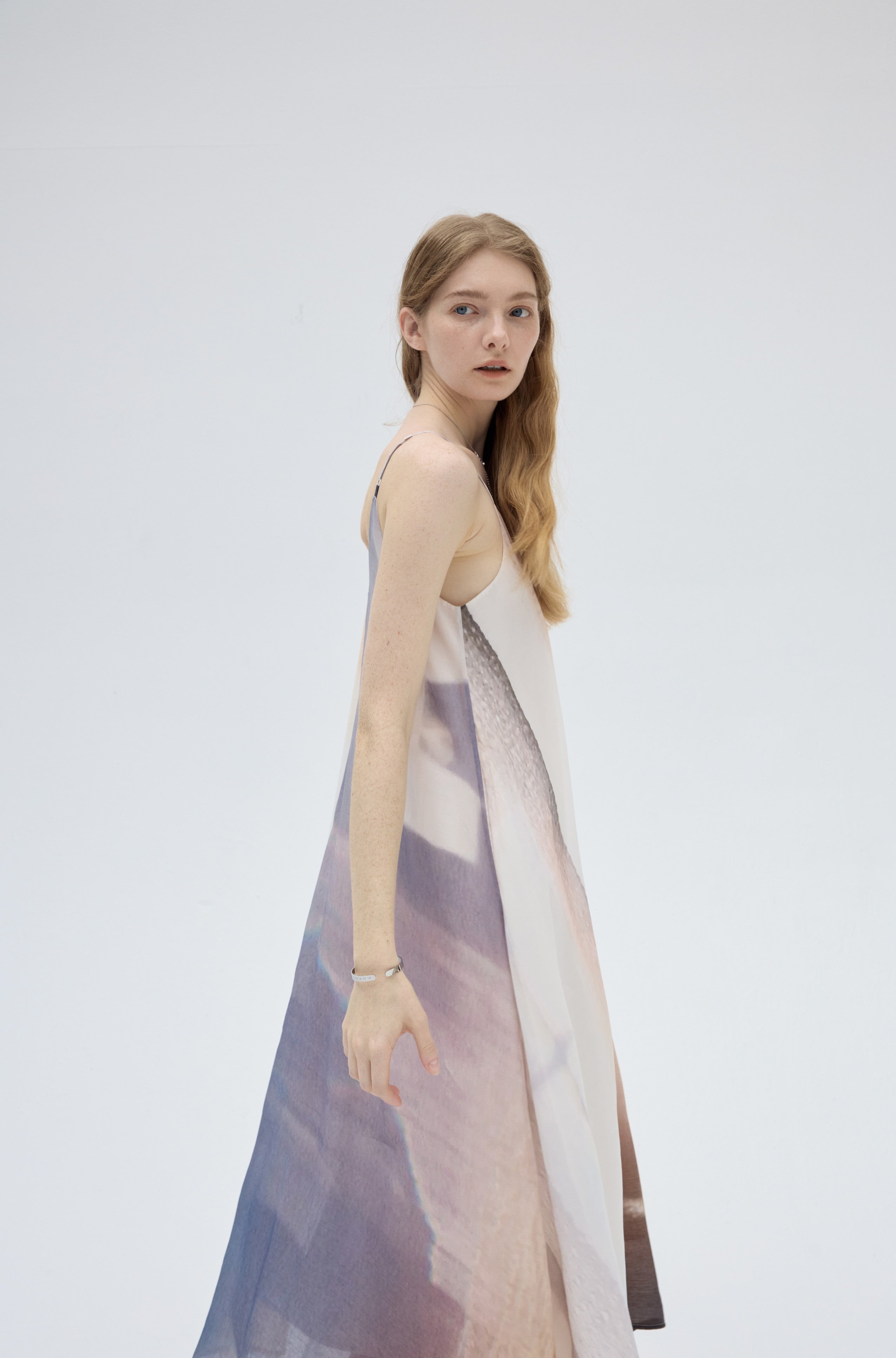 WATERCOLOR GRADATION DRESS / ウォーターカラーグラデーションワンピース