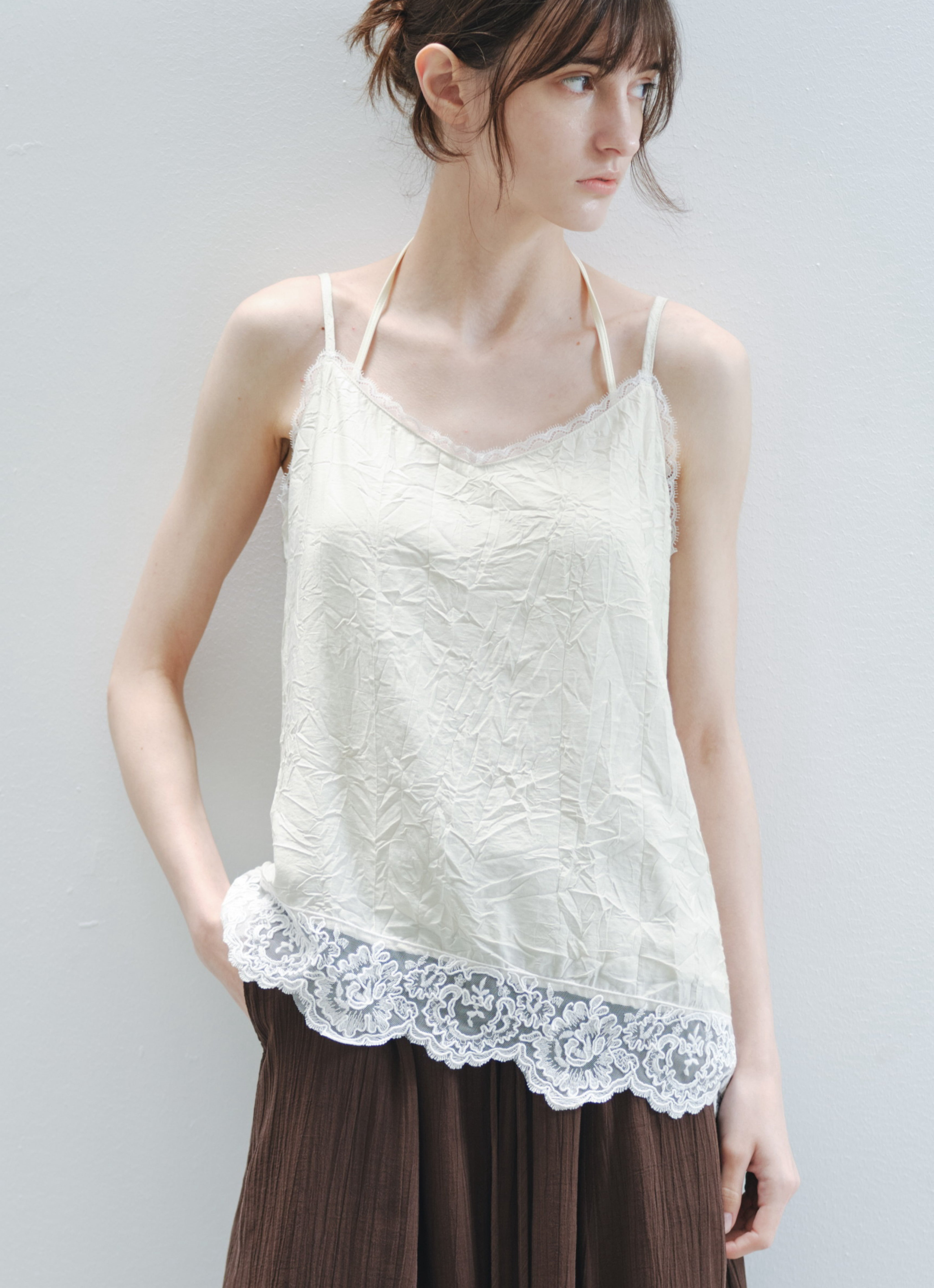 FRENCH LACE CAMI TOP / フレンチレースキャミトップ